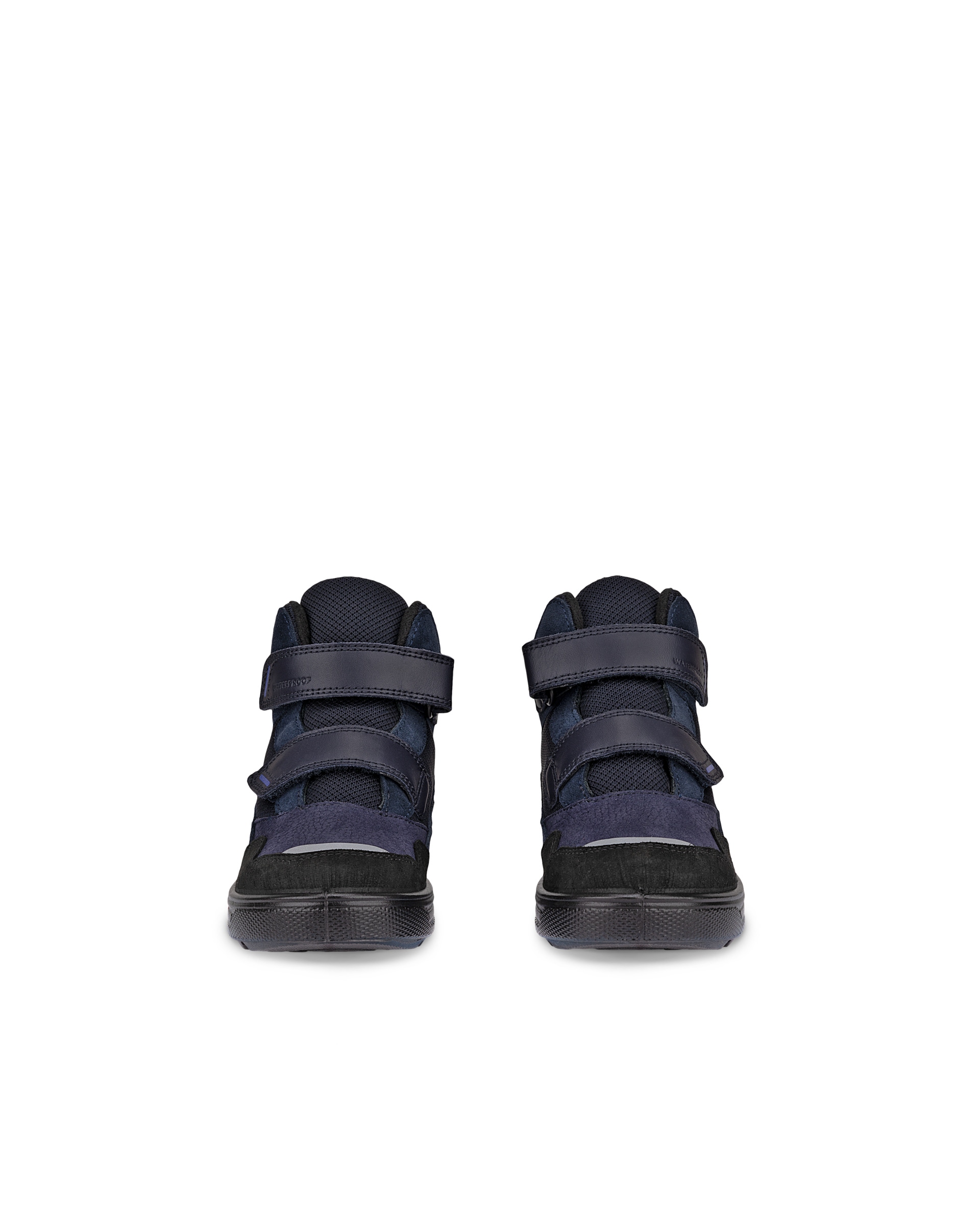 ECCO® URBAN SNOWBOARDER dječje vodootporne zimske platnene čizme - Plava - Front pair