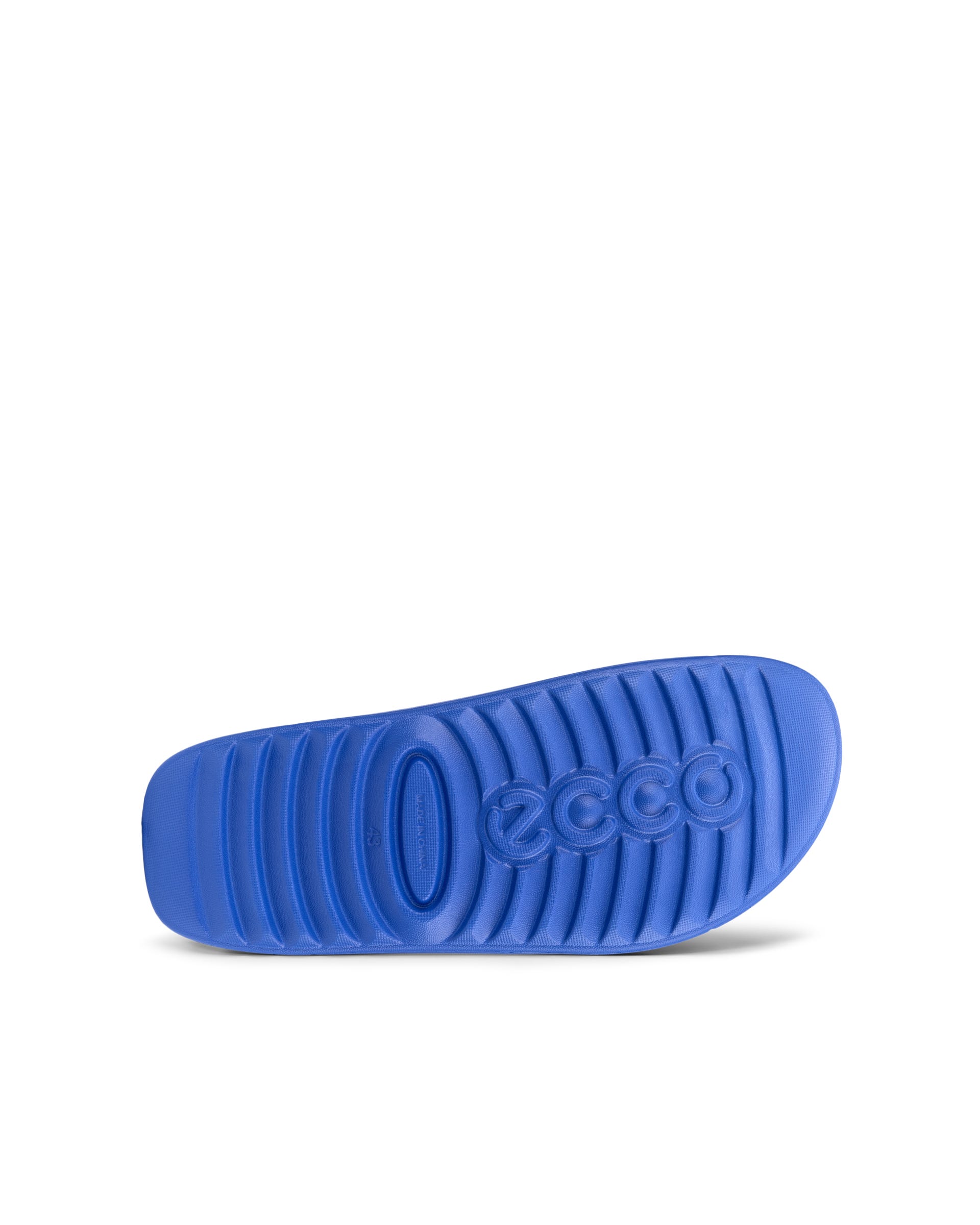 Unisex ECCO® Cozmo E Two Strap Sandal - Blue - Sole