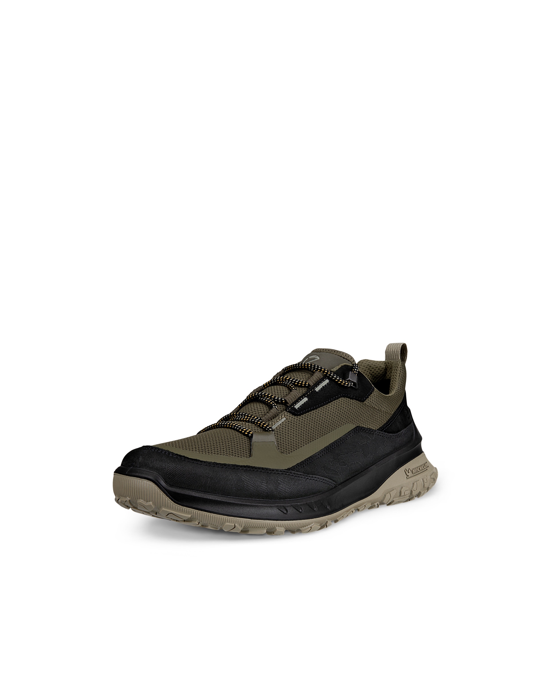 ECCO ULT-TRN Low メンズ ヌバックウォータープルーフハイキングシューズ - グリーン - Main