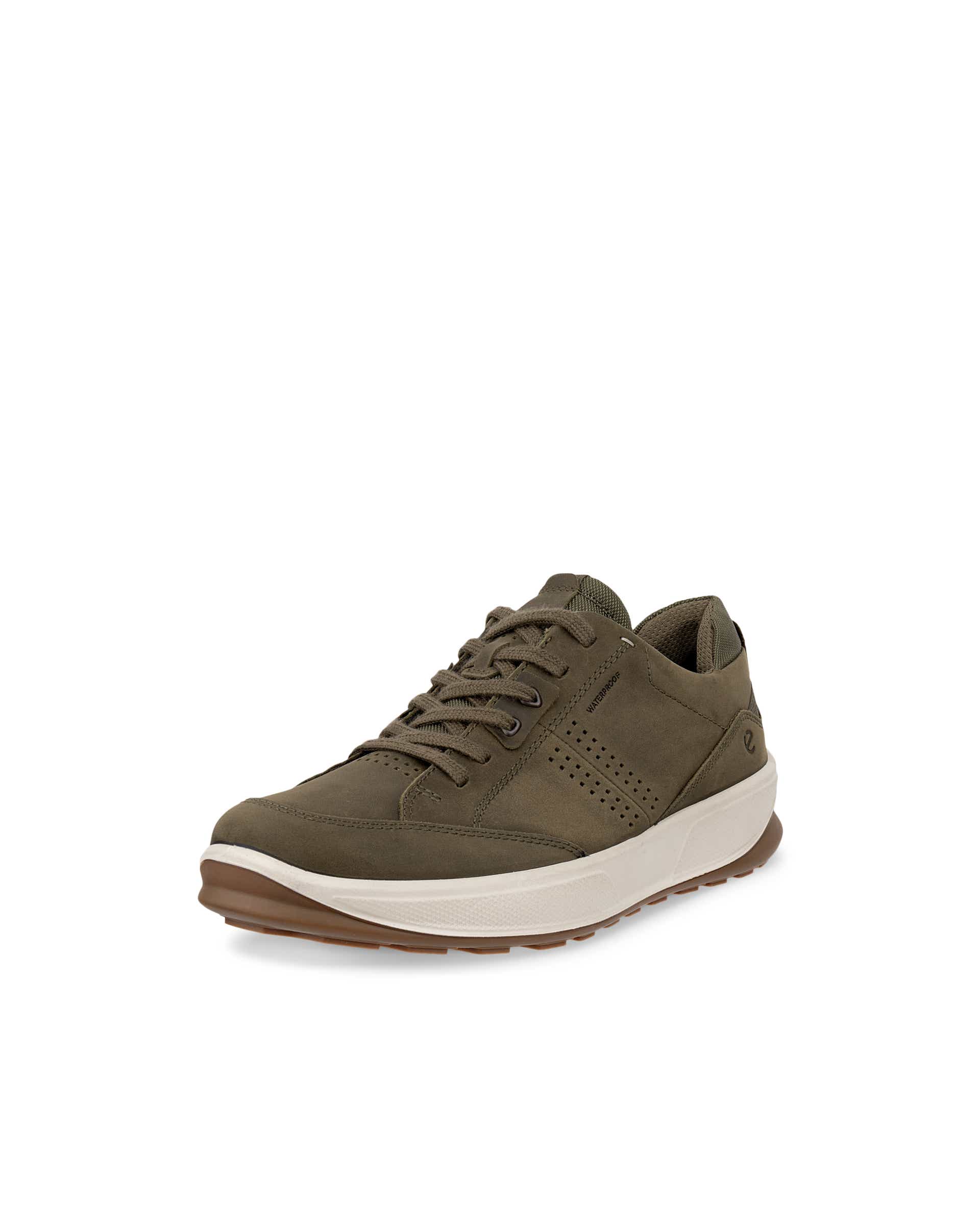 ECCO® Byway 2.0 chaussures imperméable en nubuck pour homme - Vert - Main