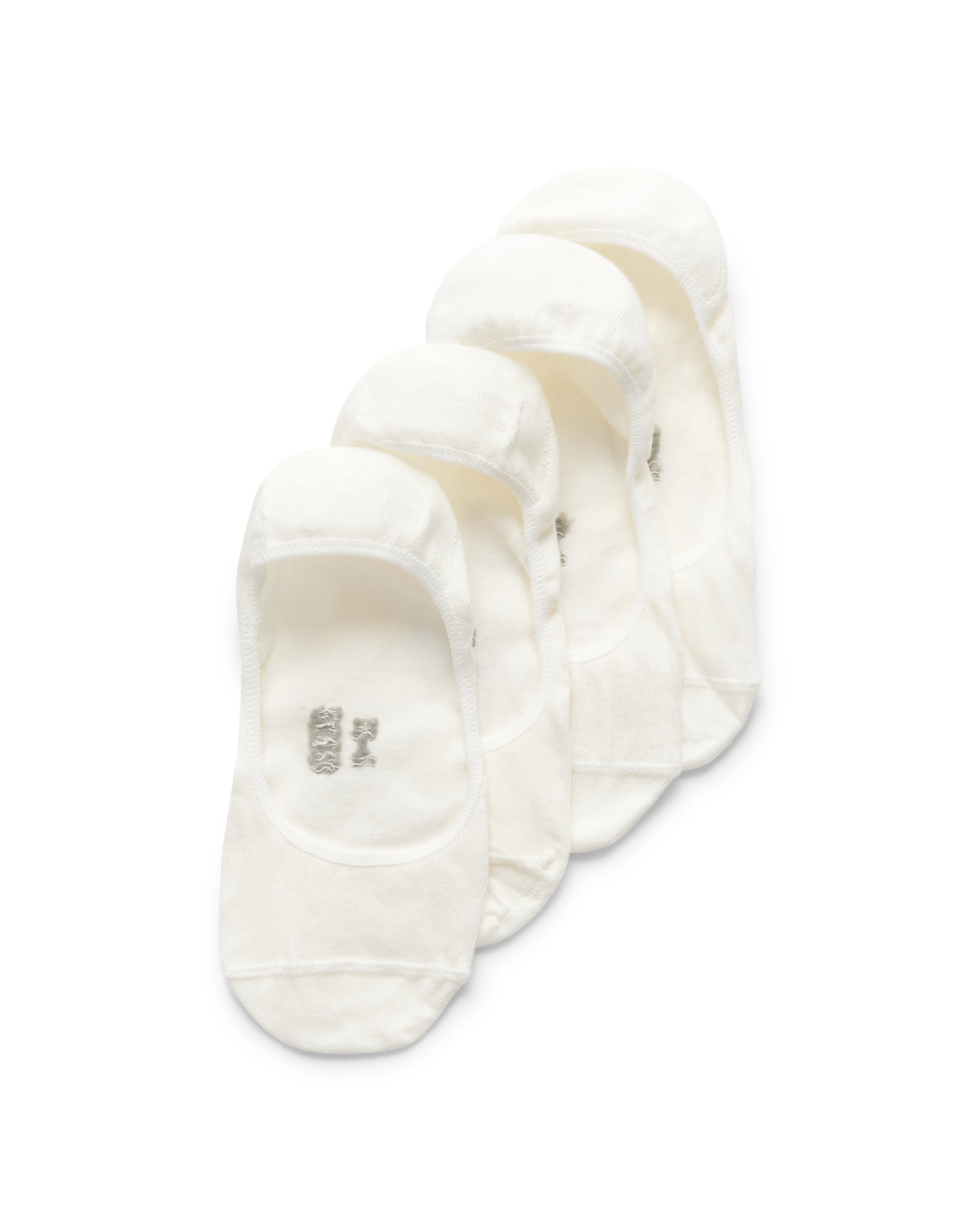 Uniseks nizke nogavice (2 para) ECCO® - Bela - Main