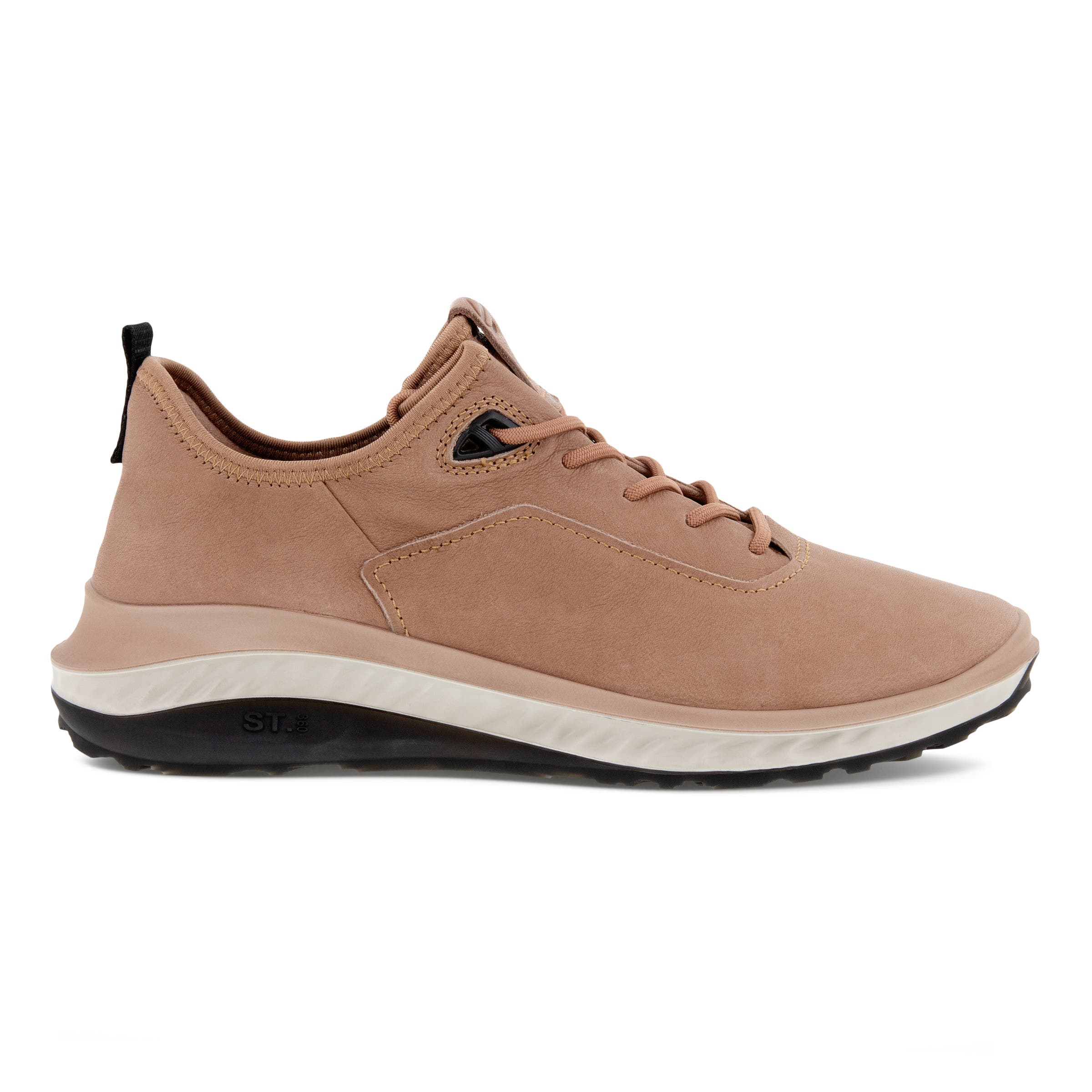Men's ECCO® ST.360 Leather Sneaker - Brown - Outside