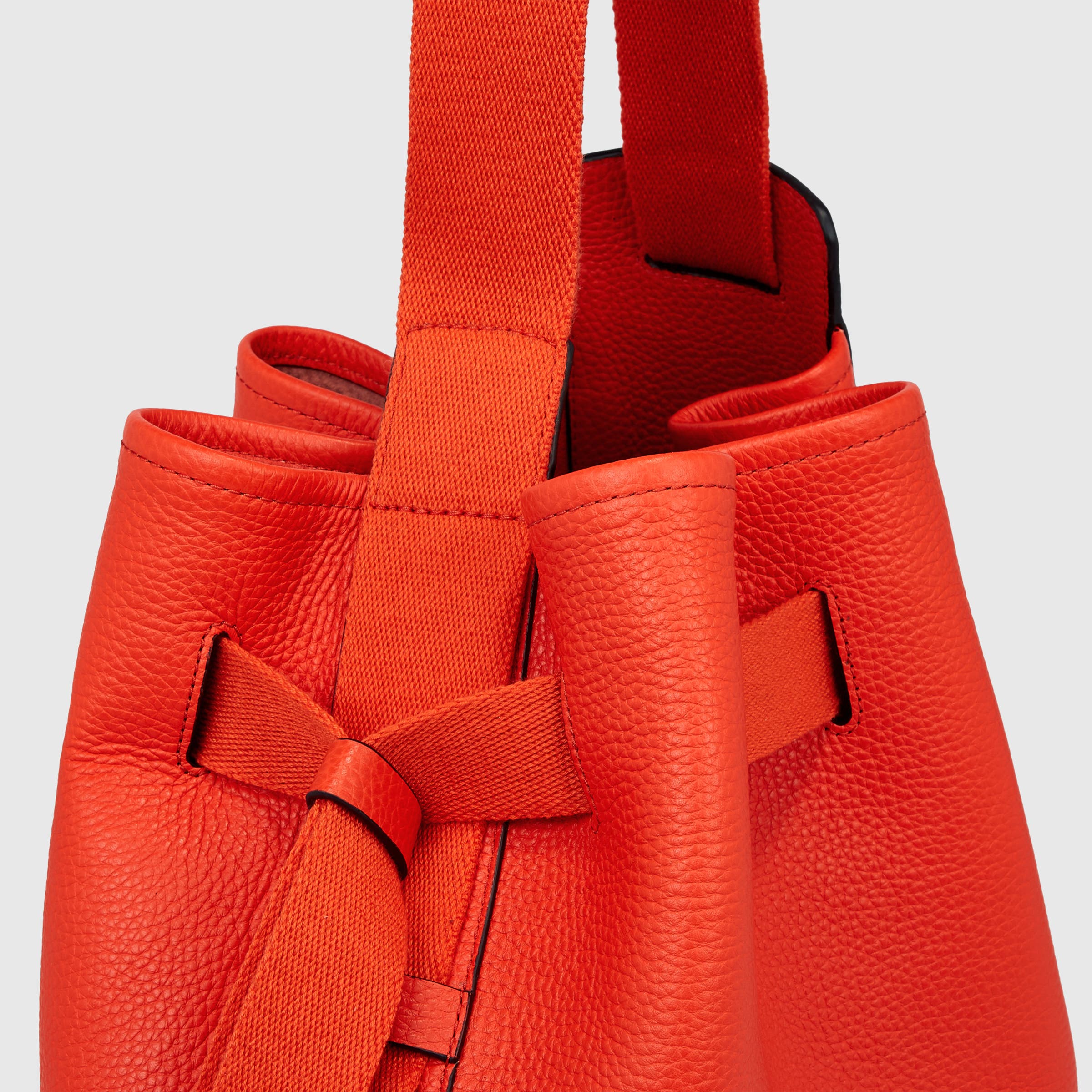 ECCO Sail Full Size レザーショルダーバッグ - レッド - Detail-1