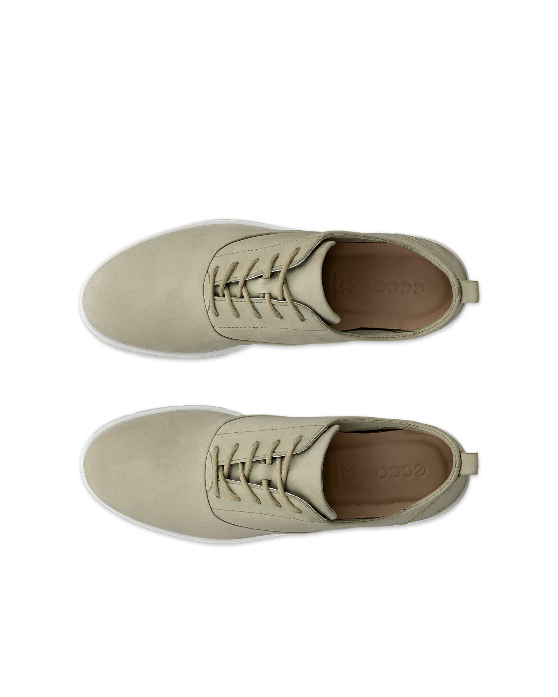 ECCO® BELLA chaussures à lacet en nubuck pour femme - Vert - Top left pair