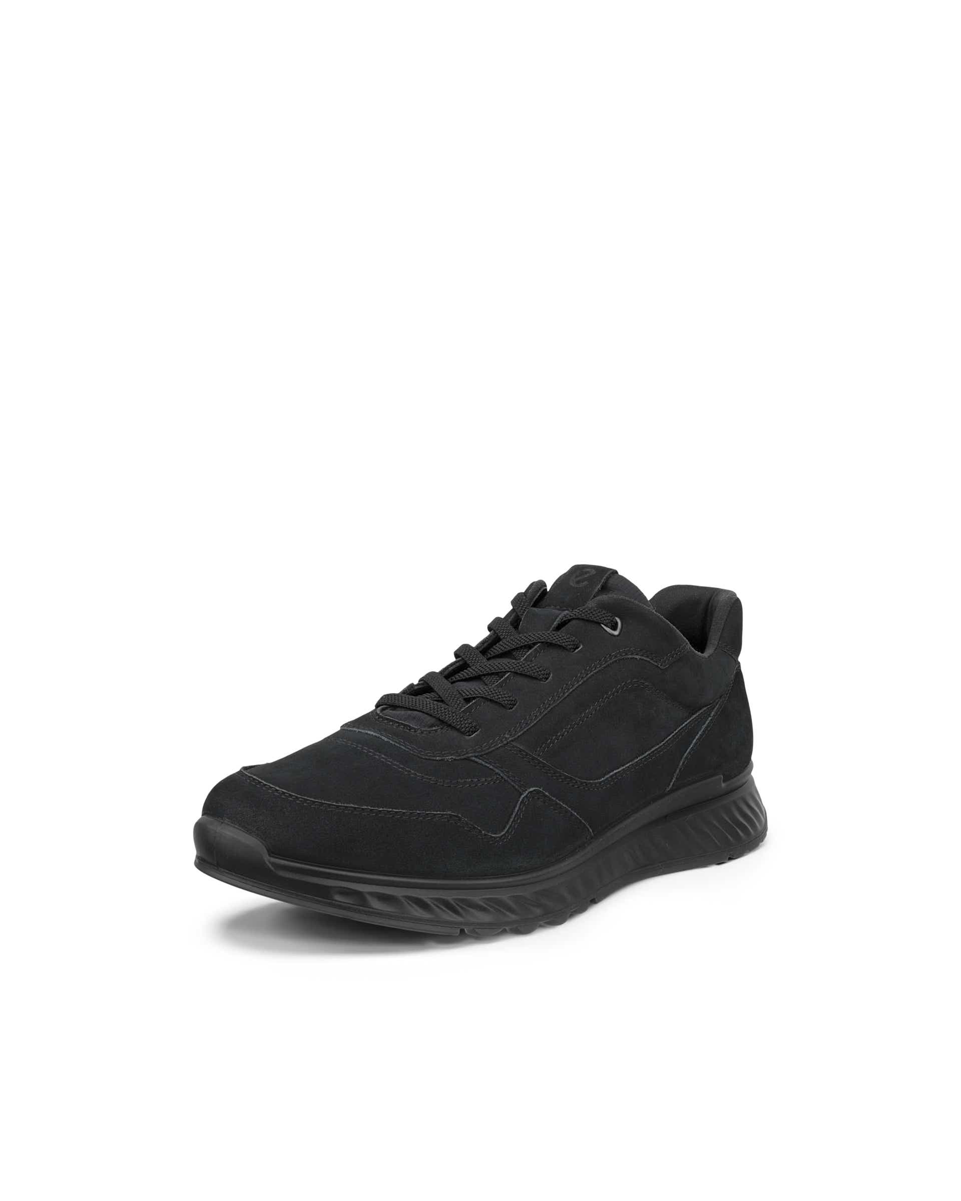 ECCO® EXOSTRIDE Damen Sneaker aus Nubukleder - Schwarz - Main