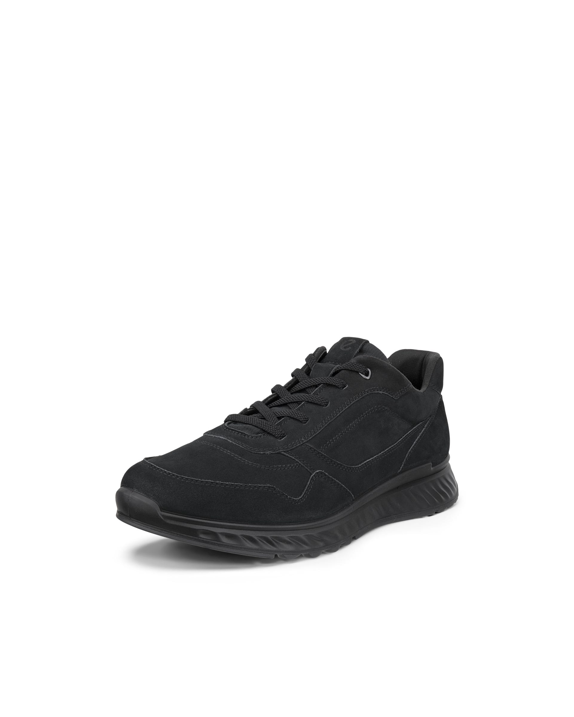 ECCO® EXOSTRIDE Damen Sneaker aus Nubukleder - Schwarz - Main