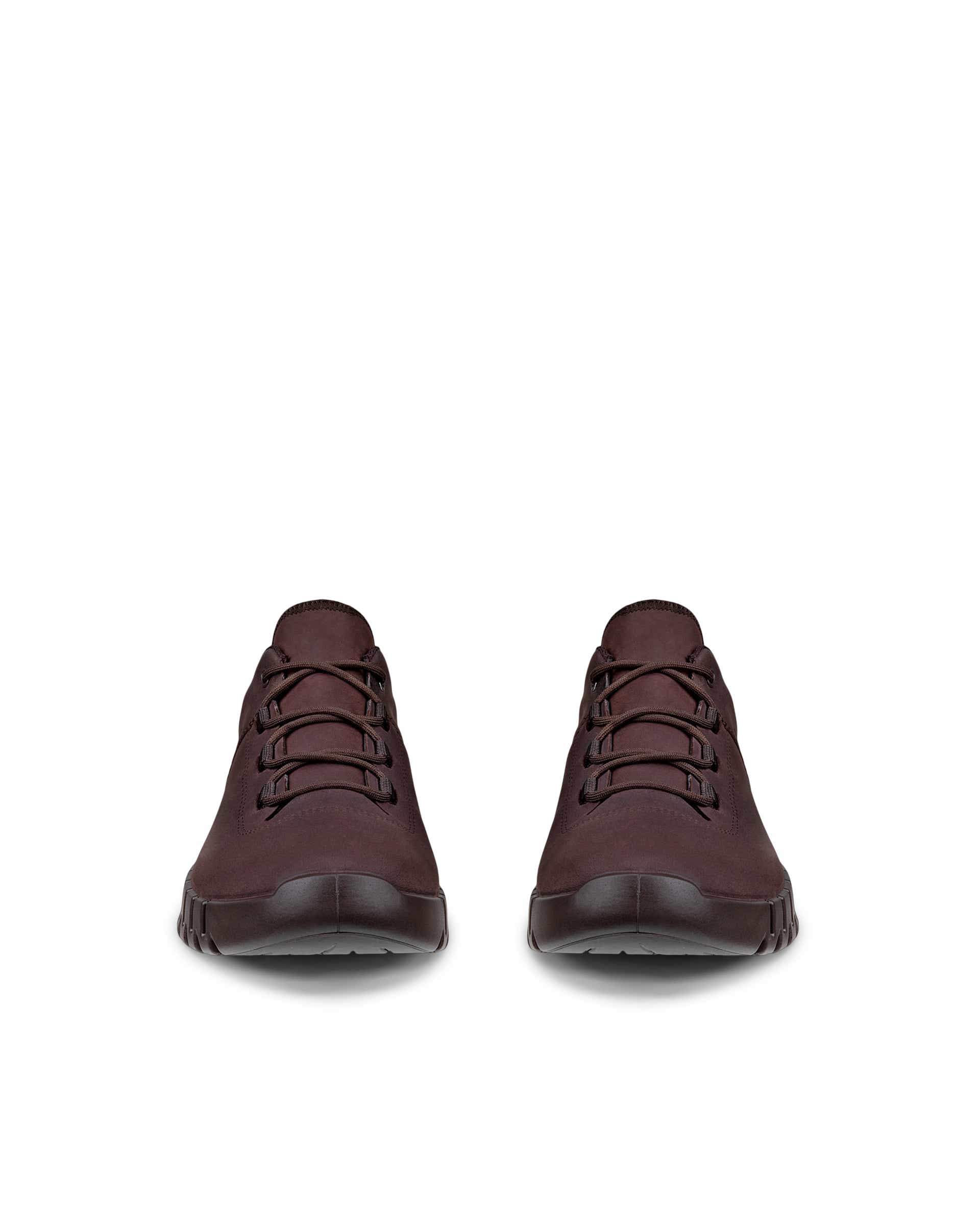 ECCO® GRUUV muške tenisice od nubuka Gore-Tex - Smeđa - Front pair