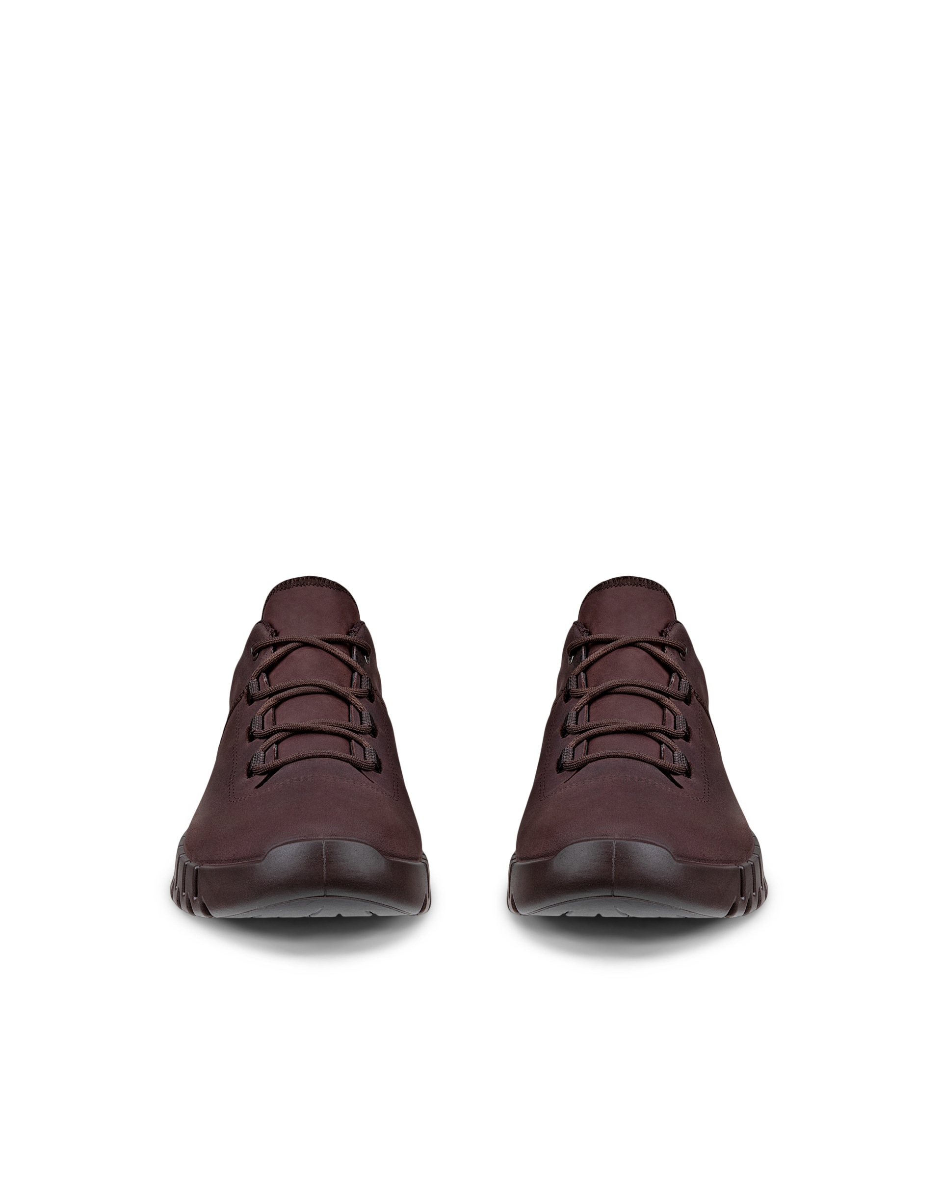 ECCO® GRUUV muške tenisice od nubuka Gore-Tex - Smeđa - Front pair