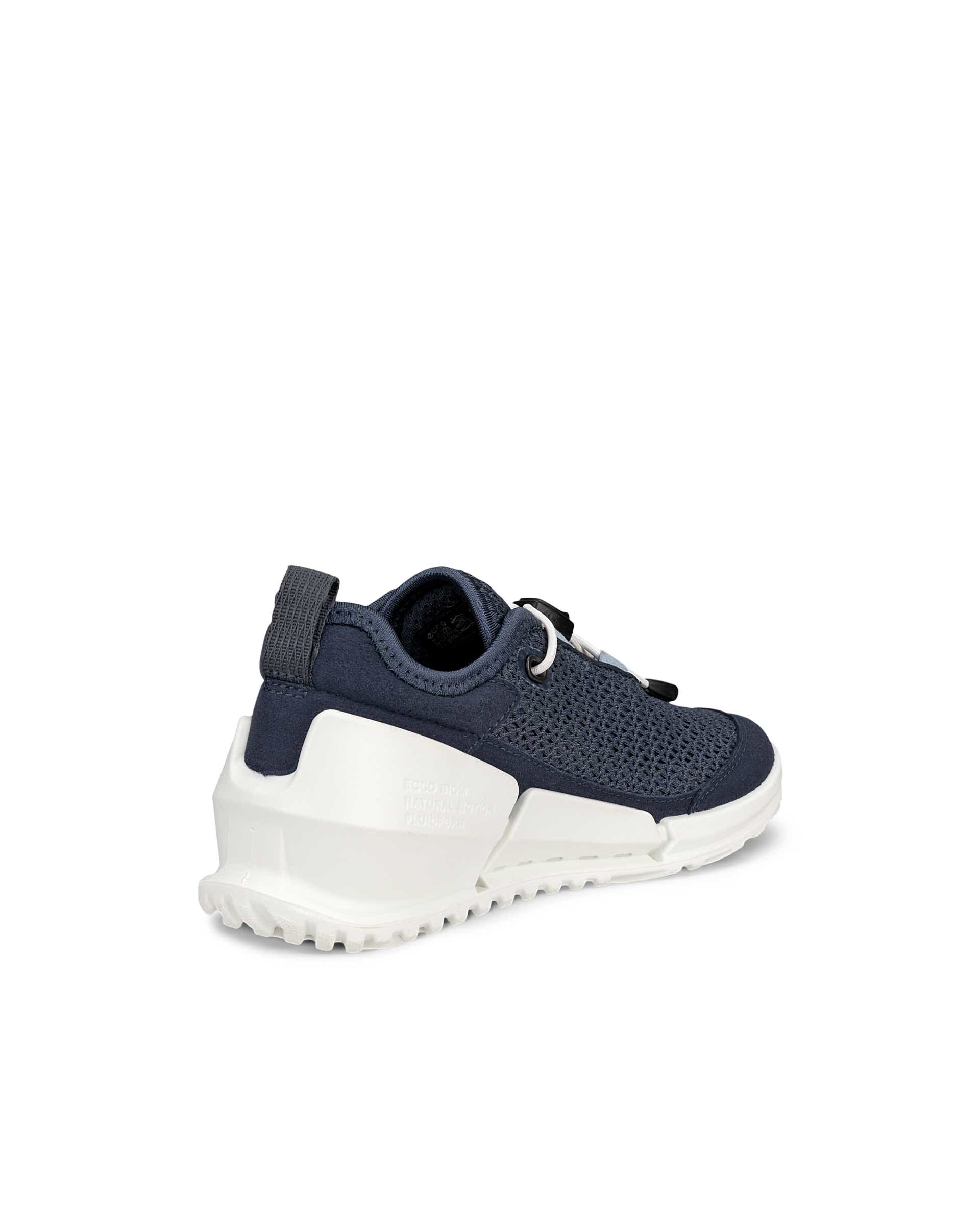 ECCO® Biom K1 Kinder Textilsneaker - Marineblau - Back