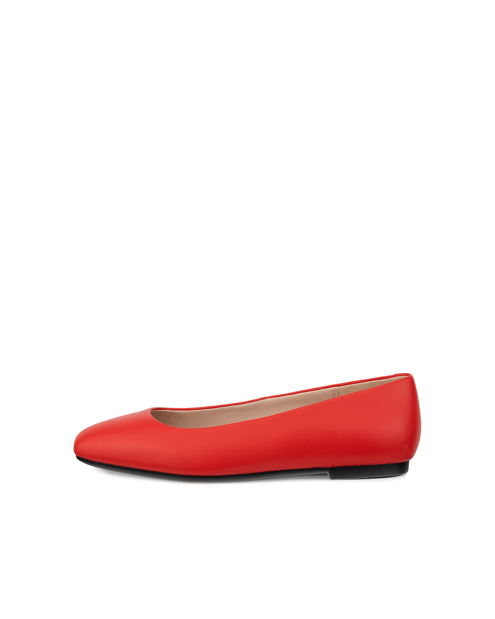 ECCO® Margot Damen Lederballerina - Rot - Outside