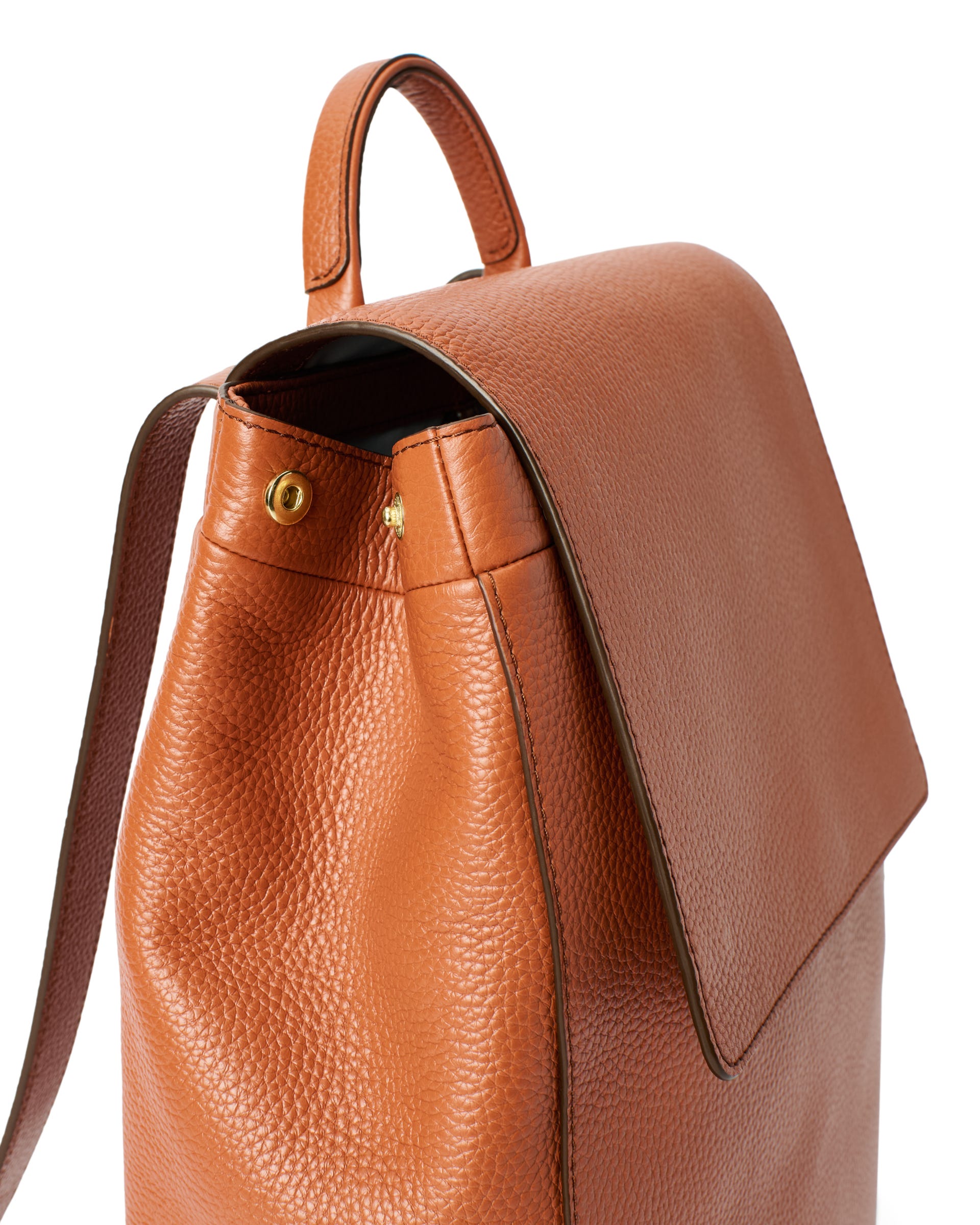 ECCO® HORIZON BACKPACK Rucksack aus Leder - Braun - Main