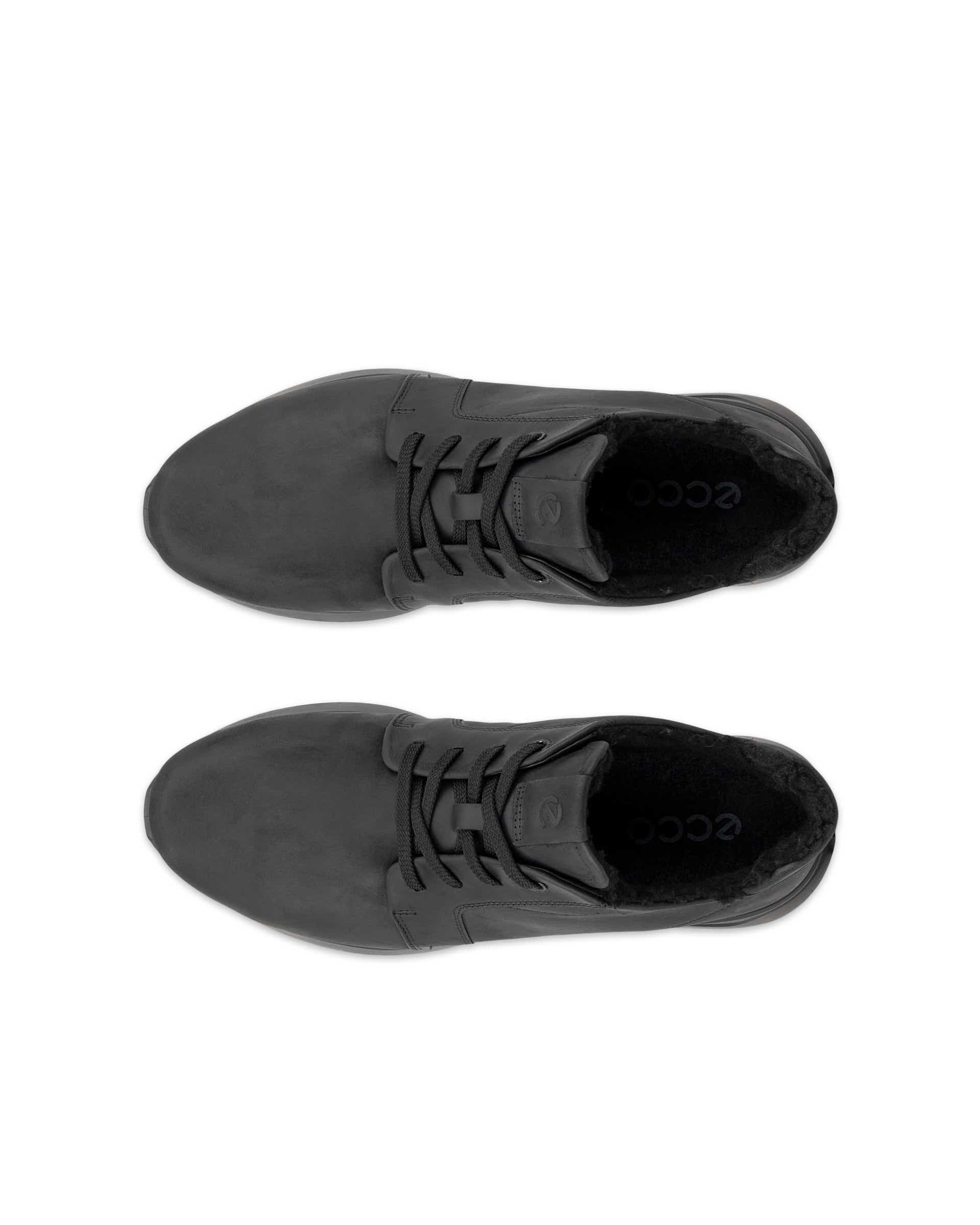 ECCO® ASTIR NEO Herren High-Top-Sneaker aus Nubukleder - Schwarz - Top left pair