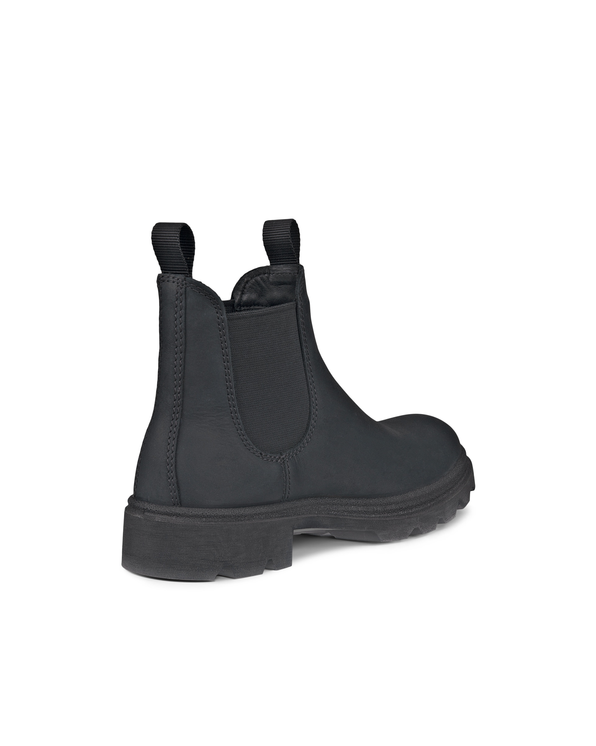 ECCO® Grainer Dames nubuck Chelsea boot - Zwart - Back