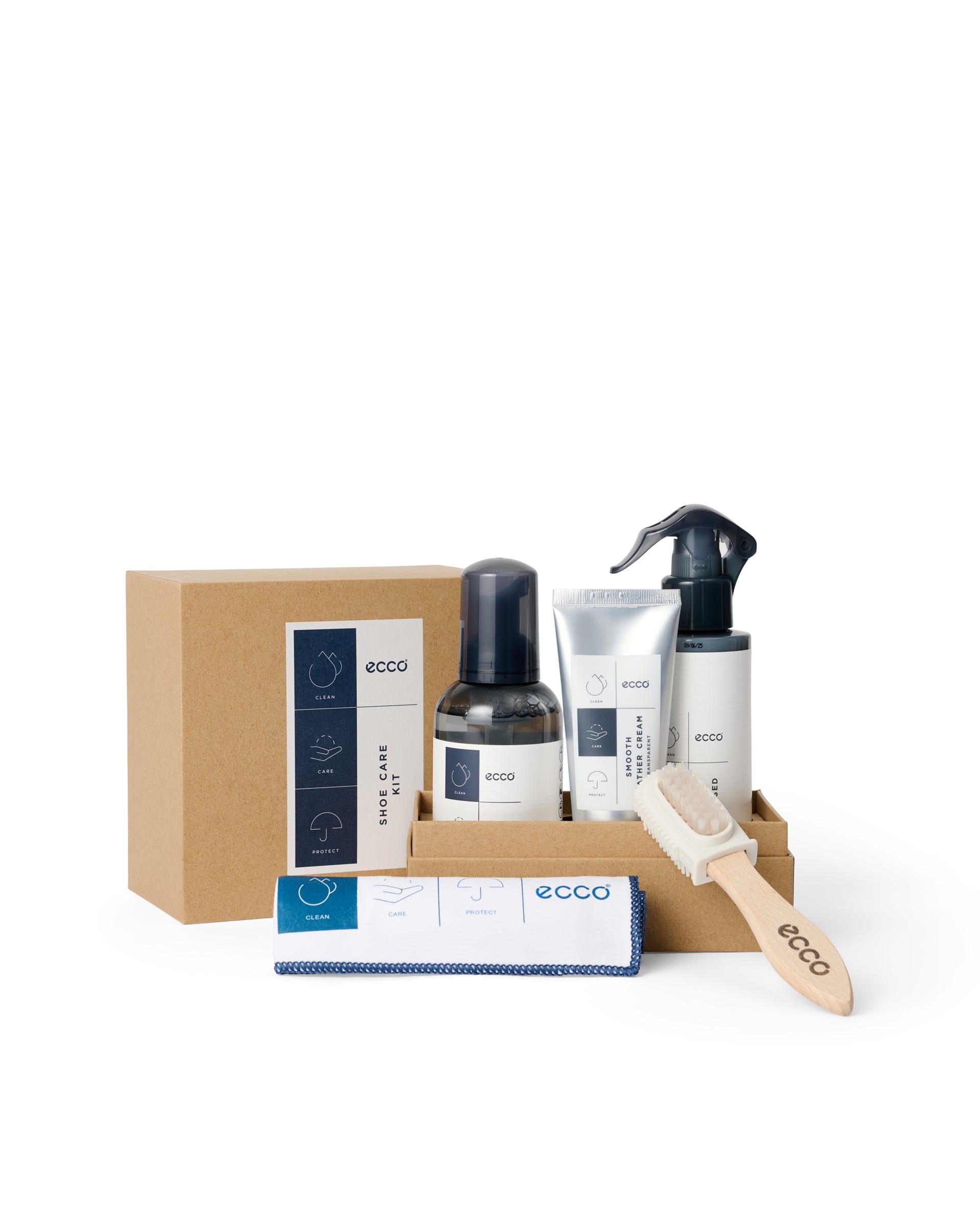 Kit de cuidado de zapatos ECCO® SHOE CARE KIT - Transparente - Main