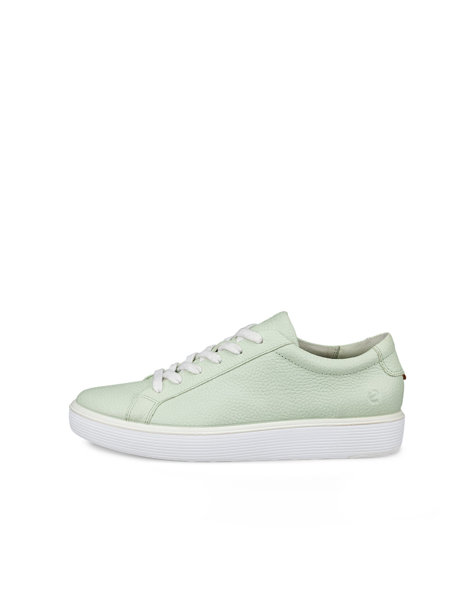 ECCO SOFT 60 WOMENS SNEAKER ウィメンズ レザースニーカー - グリーン - Outside