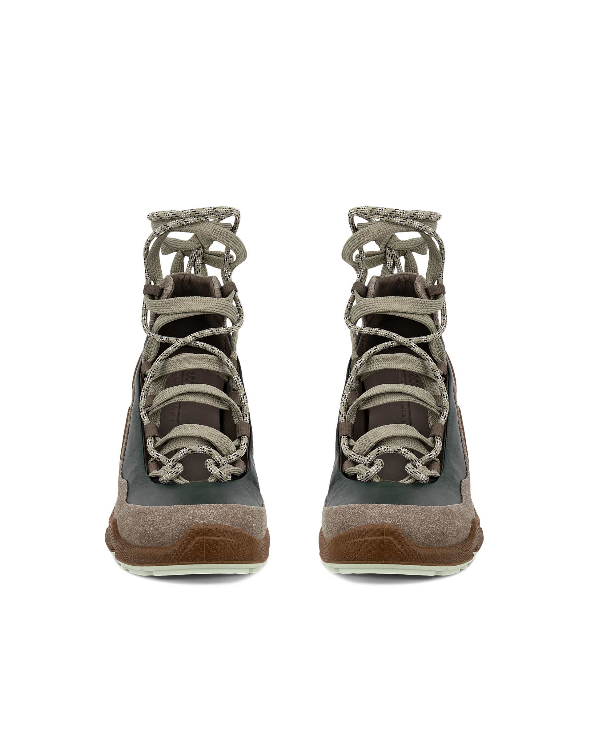 ECCO® BIOM C 65 Damen Lederstiefel - Braun - Front pair