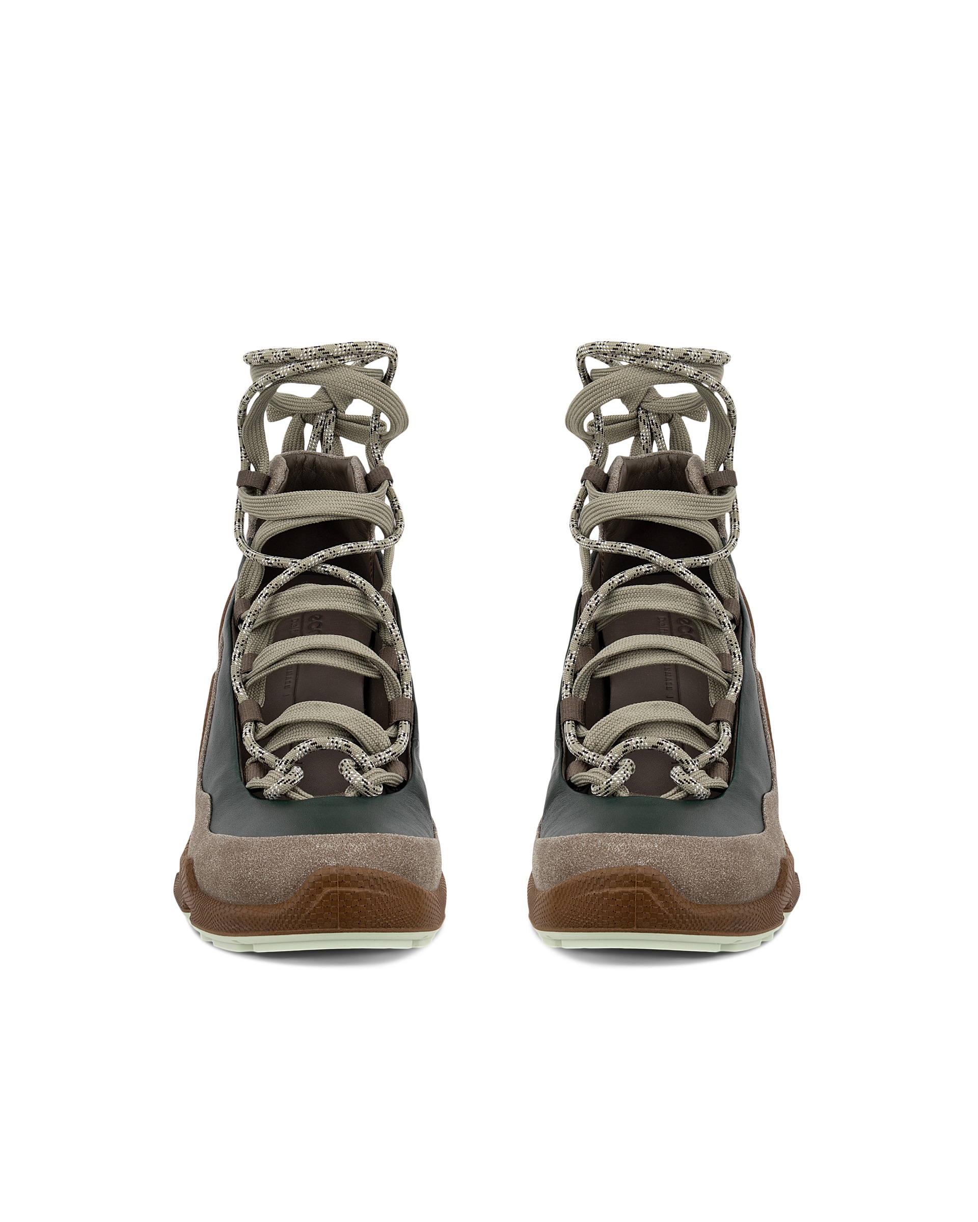 Women's ECCOยฎ BIOM C 65 High-Heeled Shoe - Brown - Front pair