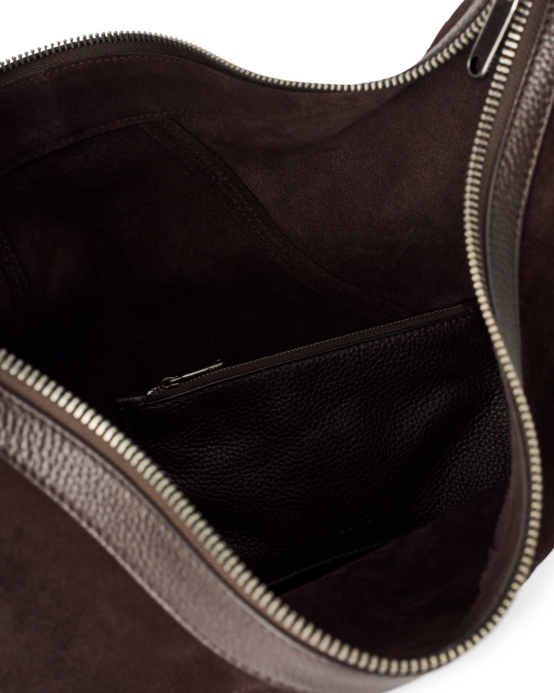 ECCO® FORTUNE BAG L dame bohemveske skinn - Brun - Inside