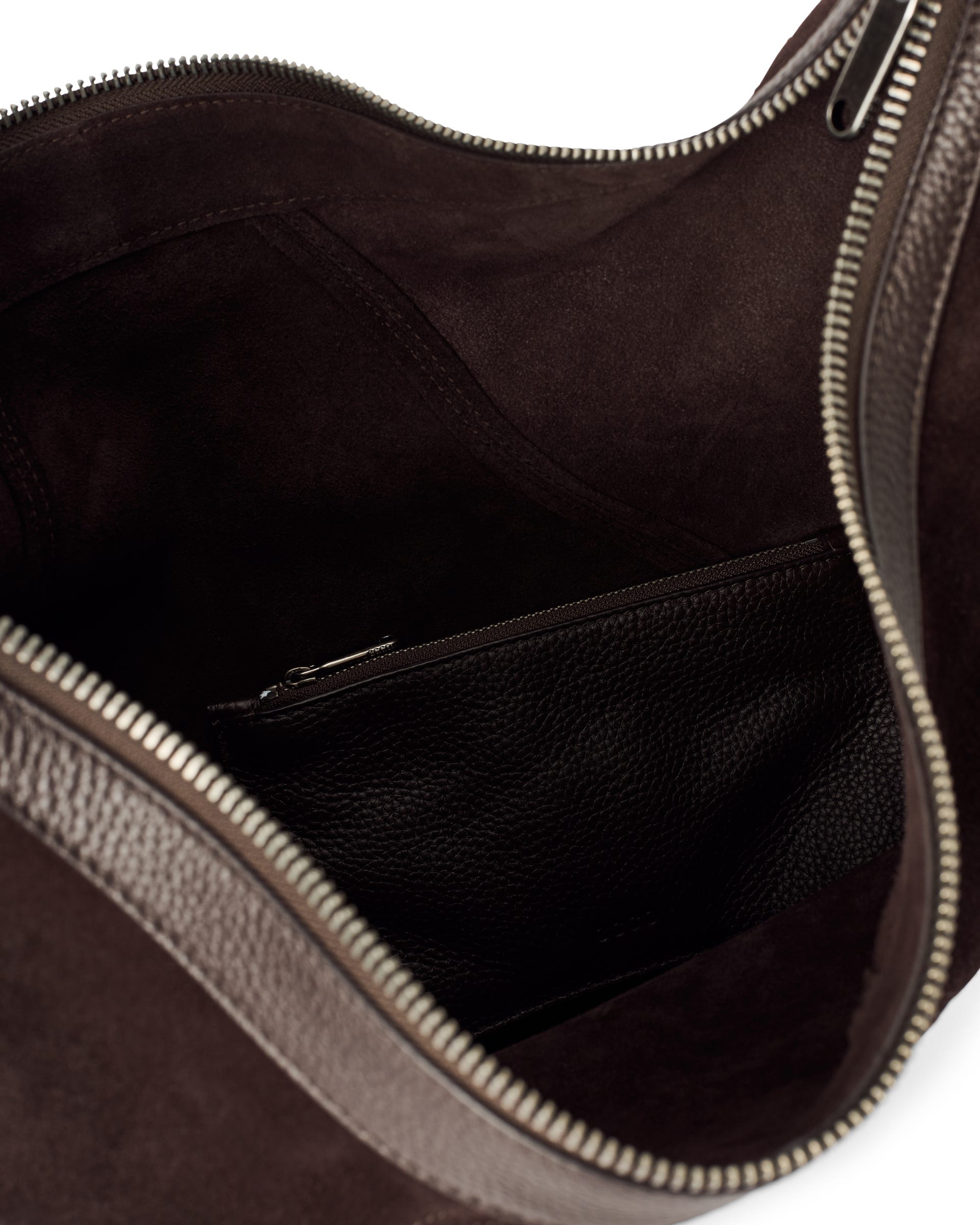 ECCO® FORTUNE BAG L dame bohemveske skinn - Brun - Main