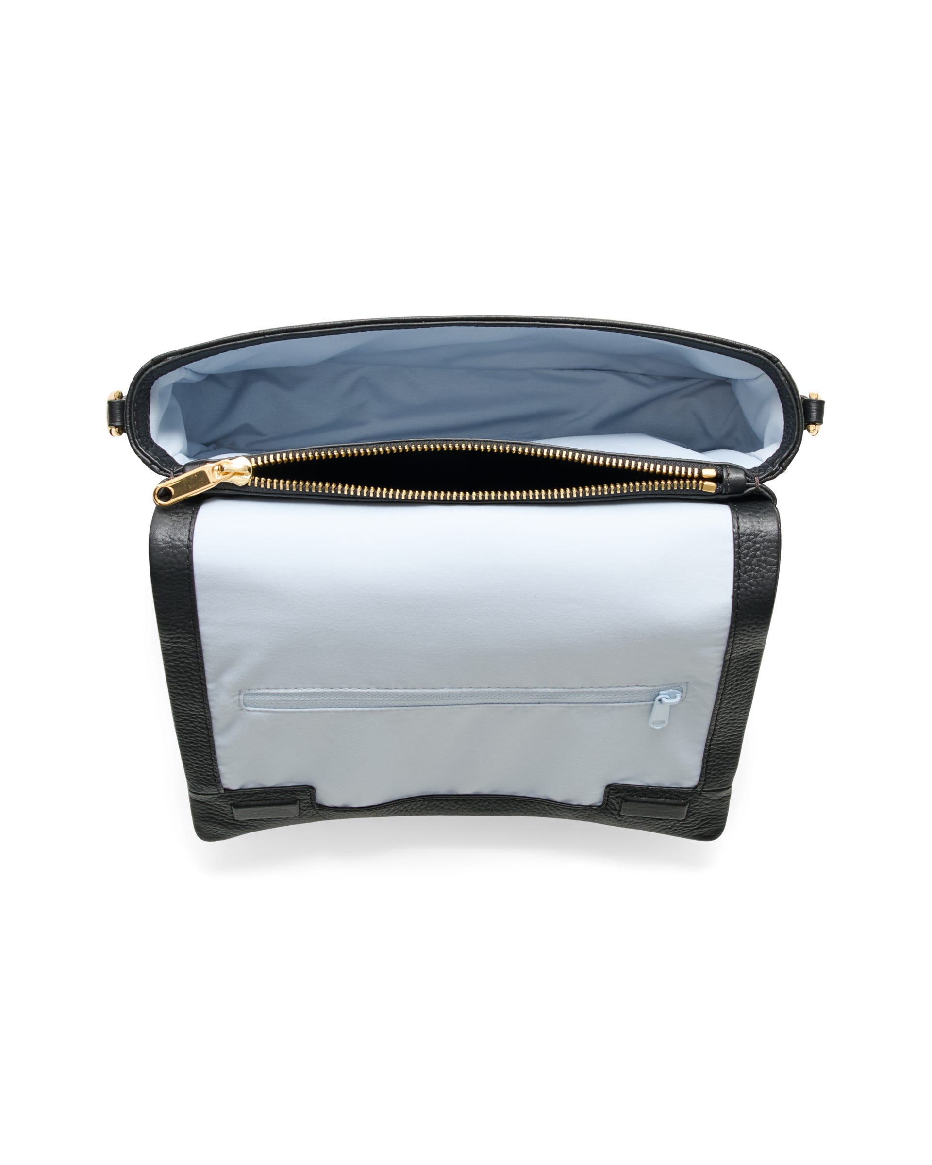 ECCO Pinch Large Soft Pebbled レザークロスボディバッグ - ブラック - Birdeye