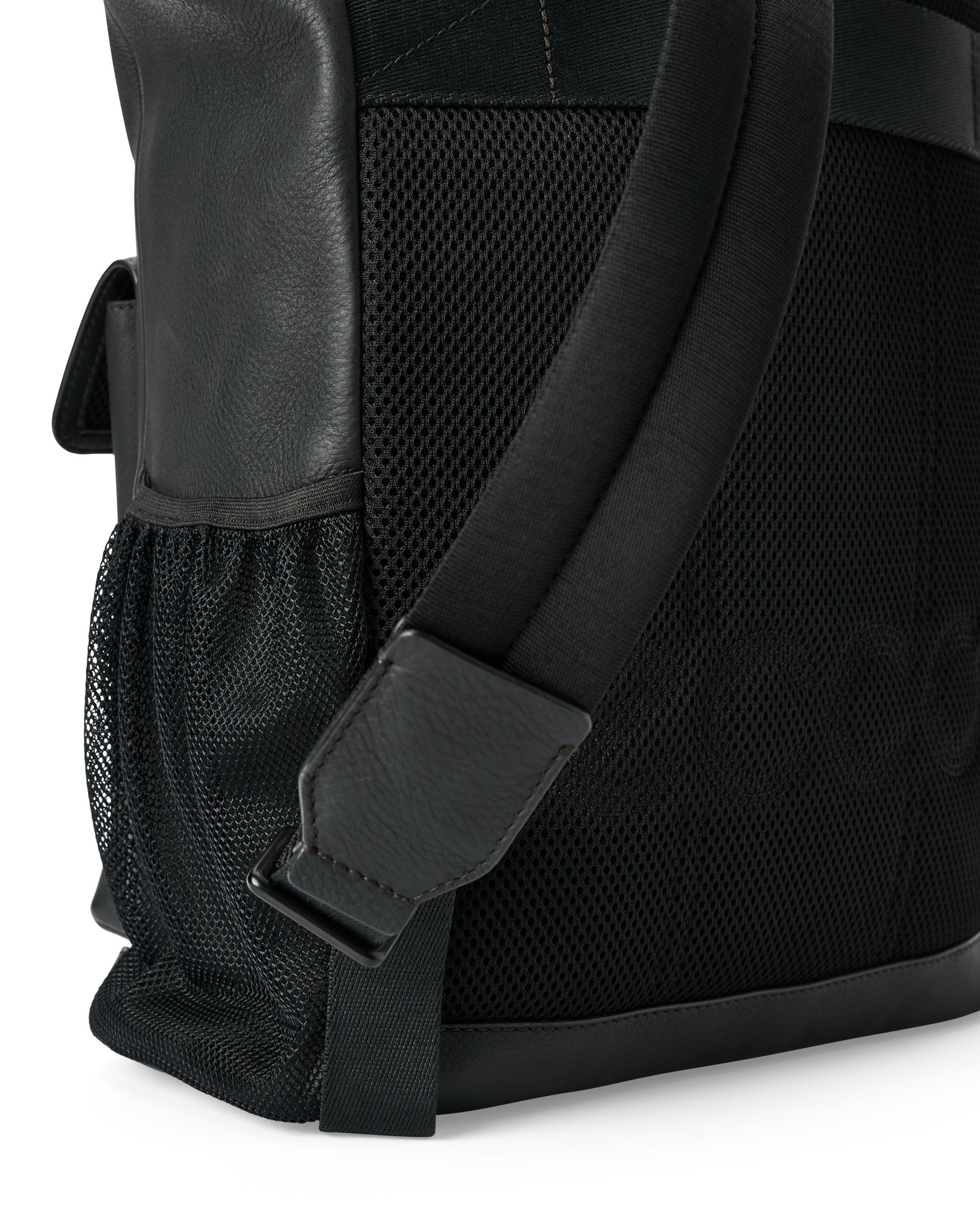ECCO® Square Pack Ryggsäck skinn - Svart - Detail-2