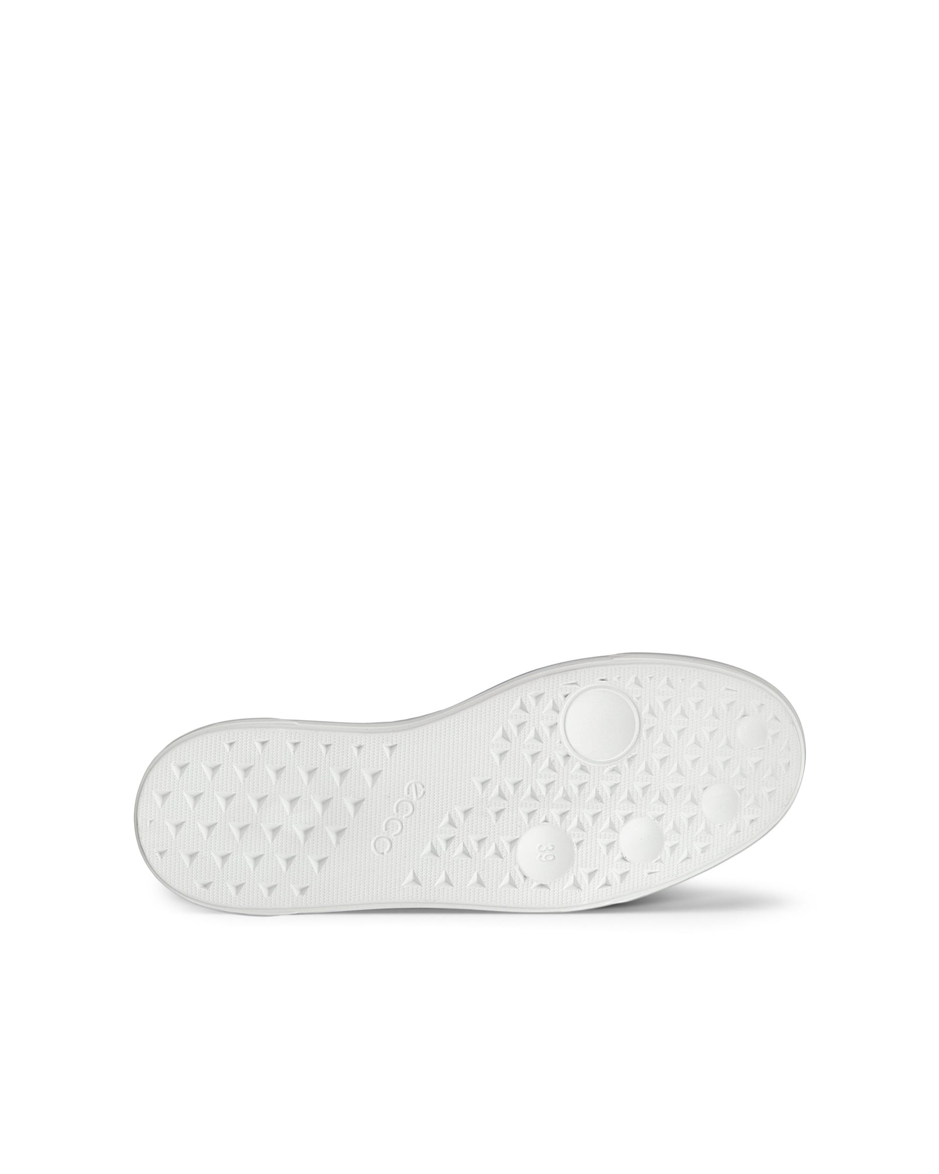 ECCO Street Platform ウィメンズ レザースニーカー - ピンク - Sole