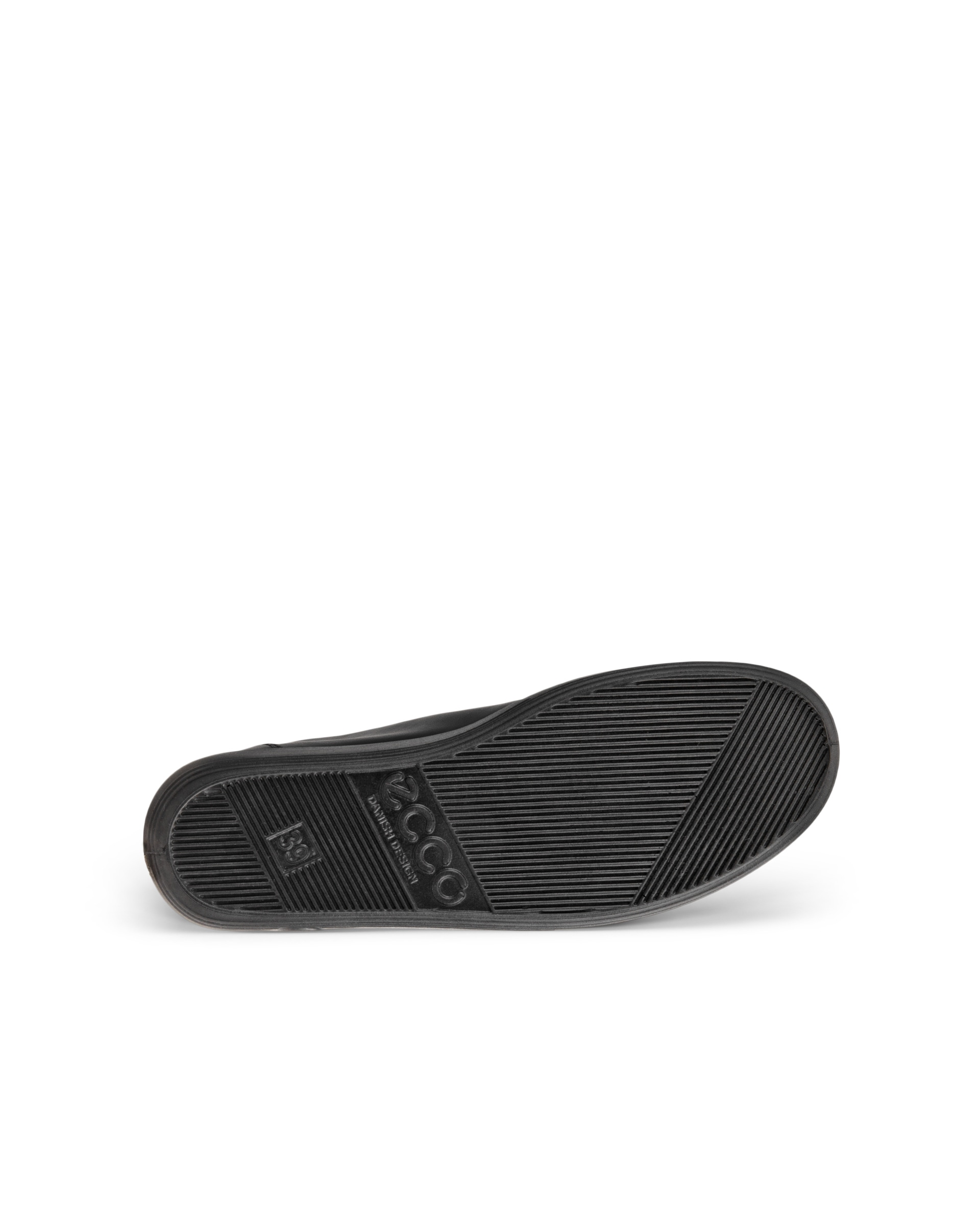 ECCO® Soft 2.0 chaussures de marche en cuir pour femme - Noir - Sole