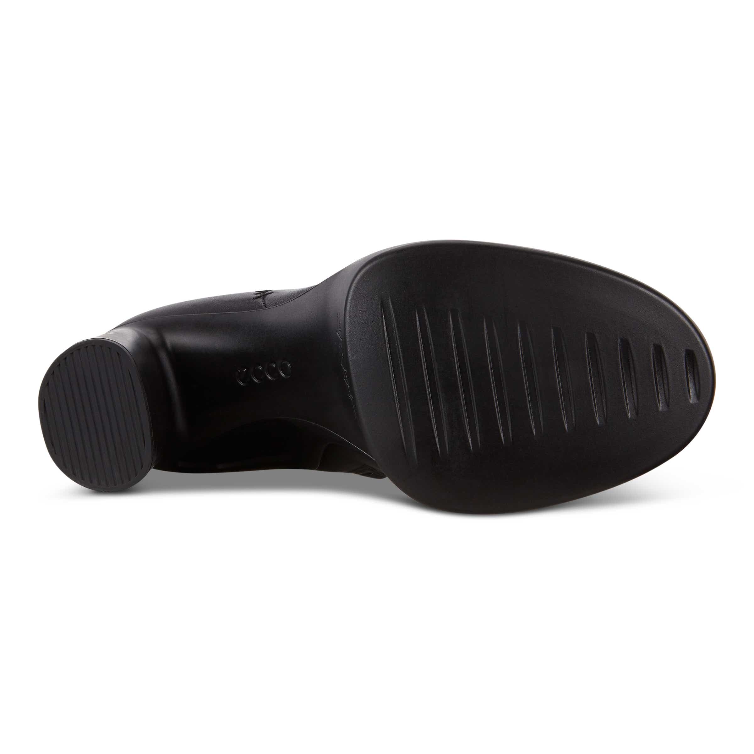 ECCO Shape Sculpted Motion 75 ウィメンズ レザーアンクルブーツ - ブラック - Sole