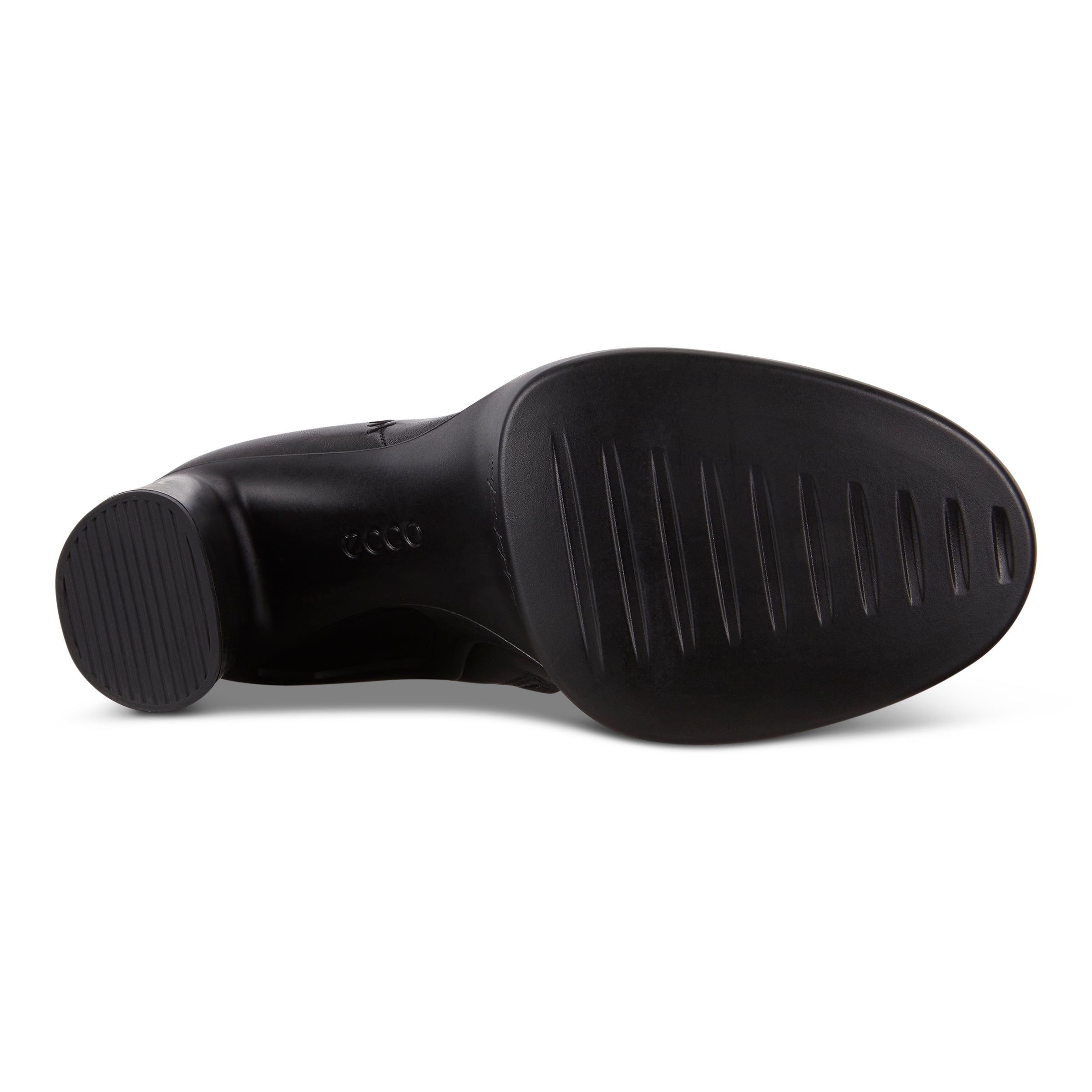ECCO Shape Sculpted Motion 75 ウィメンズ レザーアンクルブーツ - ブラック - Sole
