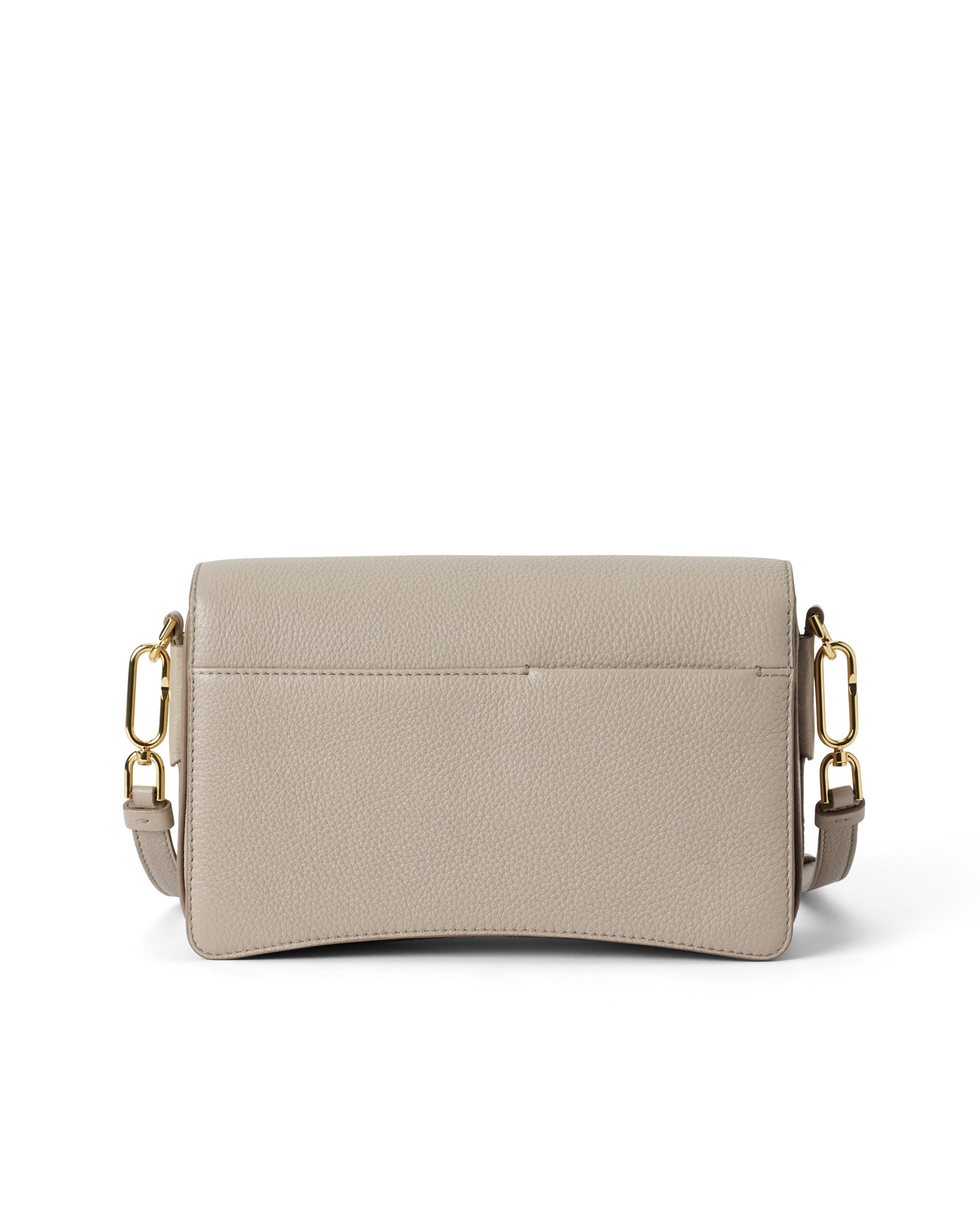 Skórzana torebka przez ramię ECCO® Pinch Bag - Beżowy - Back