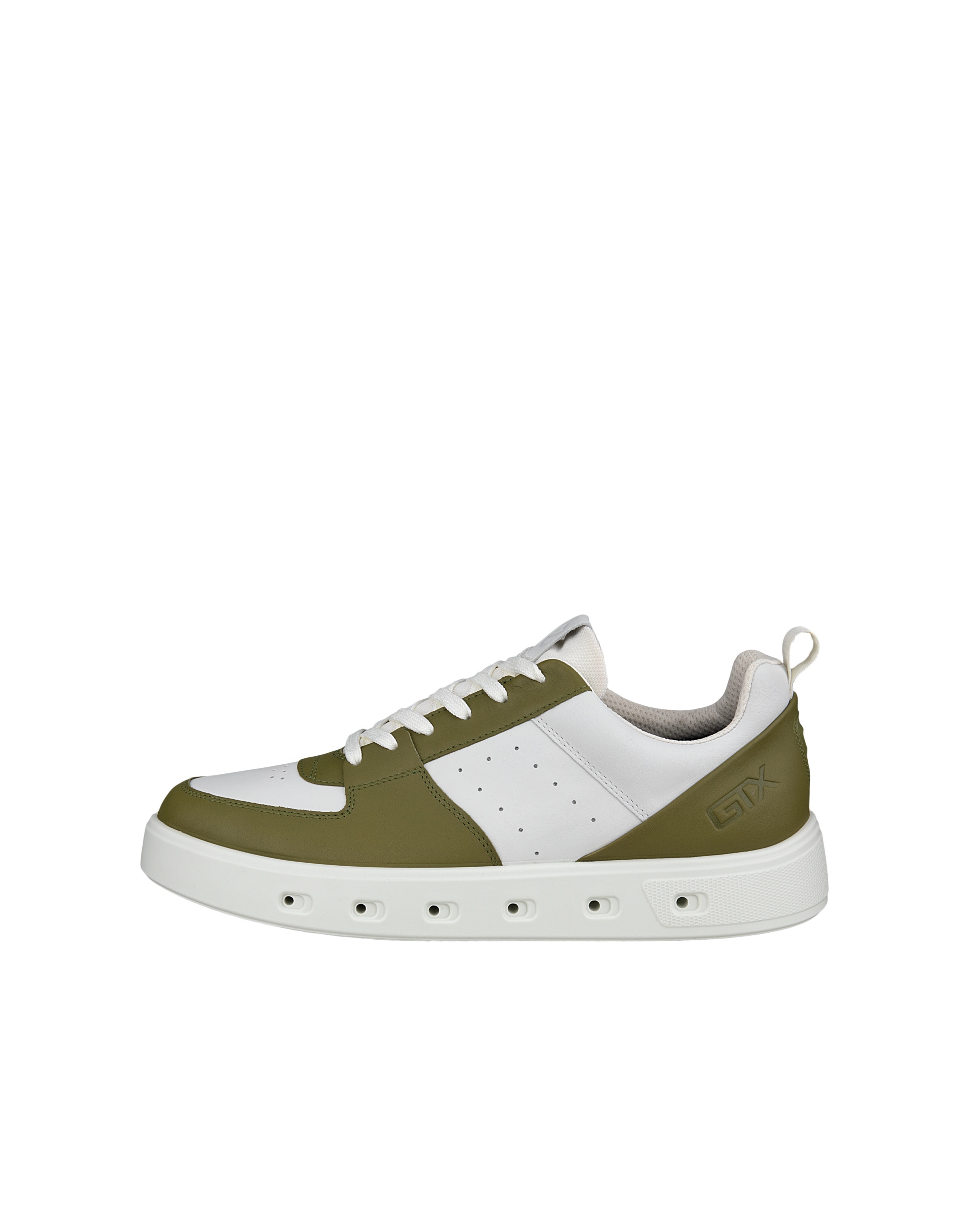 ECCO street 720 MEN メンズ レザーGore-Texスニーカー | ベージュ