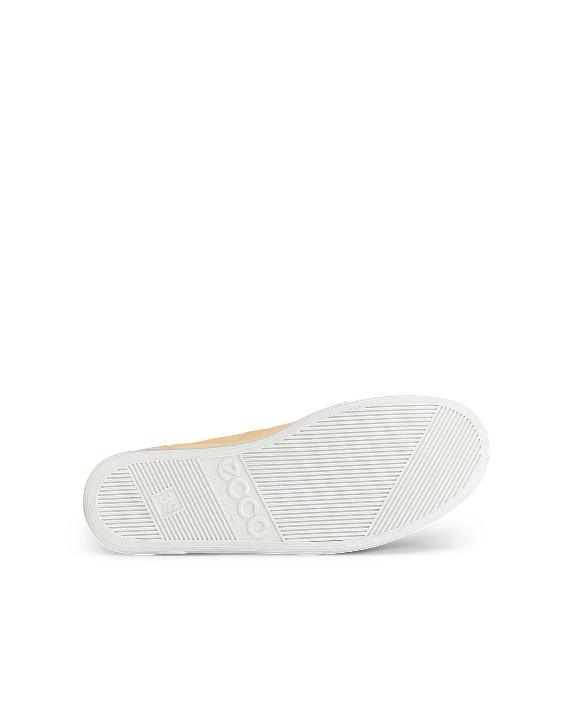 Women's ECCO® Soft 2.0 Leather Walking Shoe - Yellow - Sole