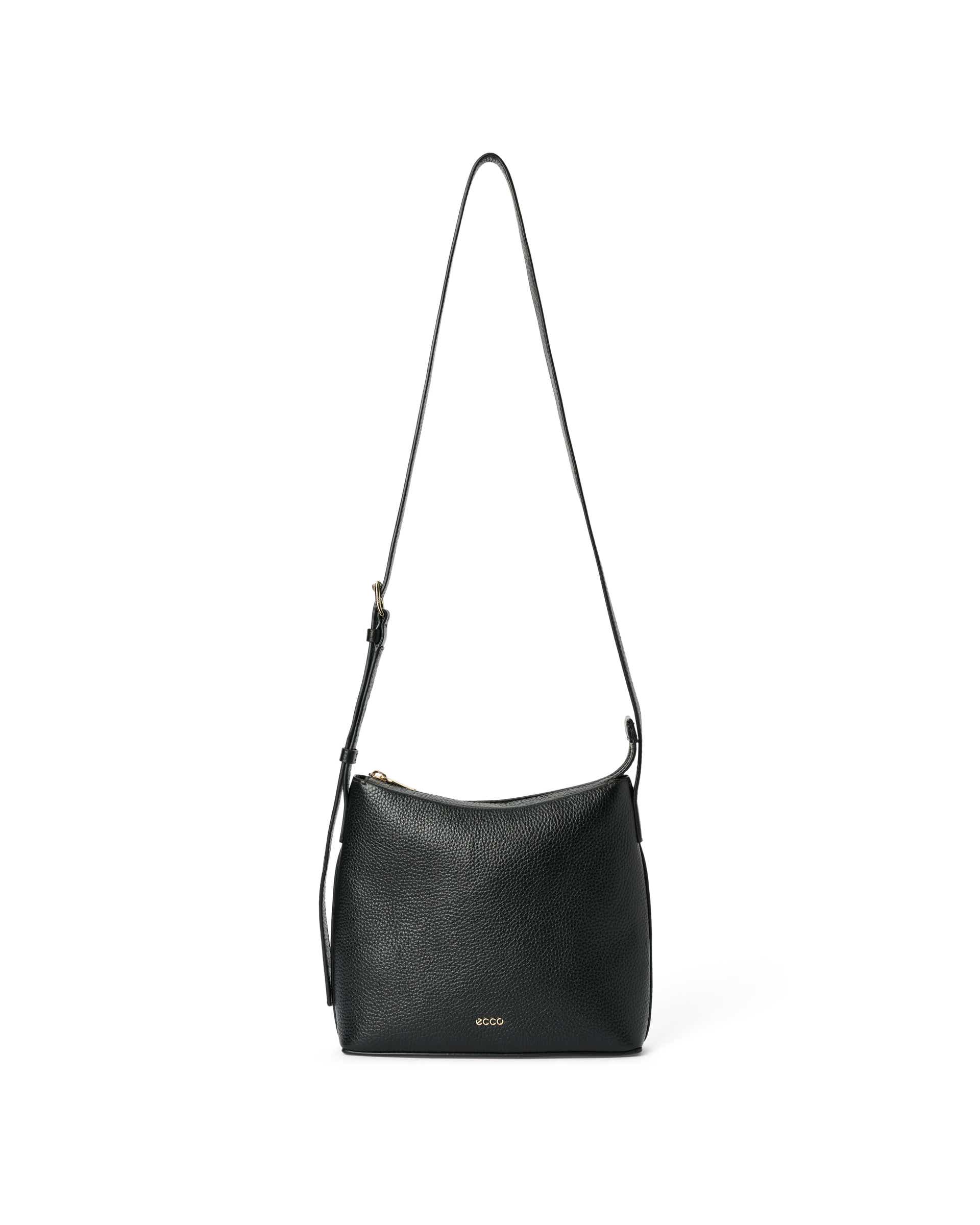 ECCO® COVE CROSSBODY Damen Umhängetasche aus Leder - Schwarz - Main