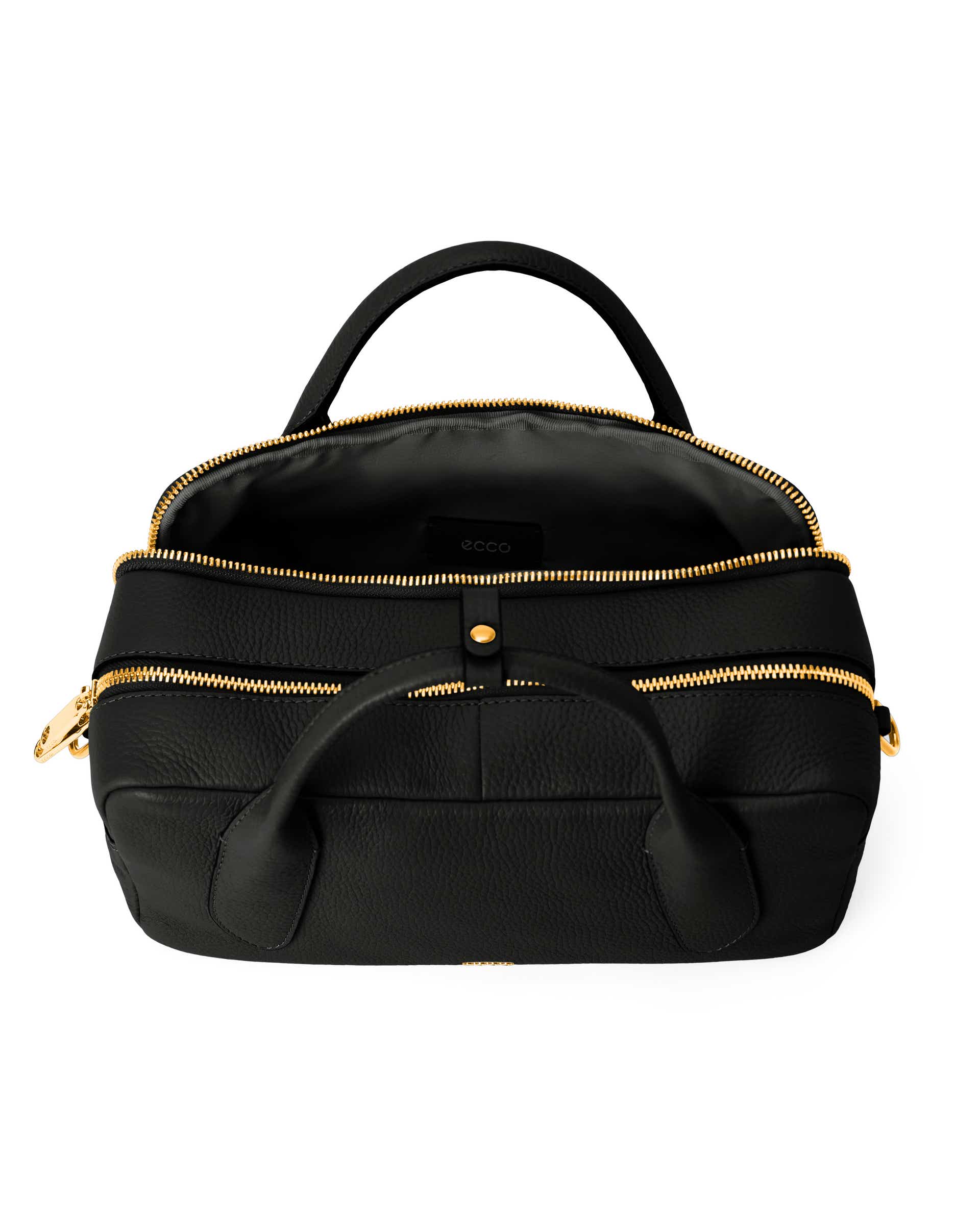 ECCO Bowling Bag M - Sort - Inside