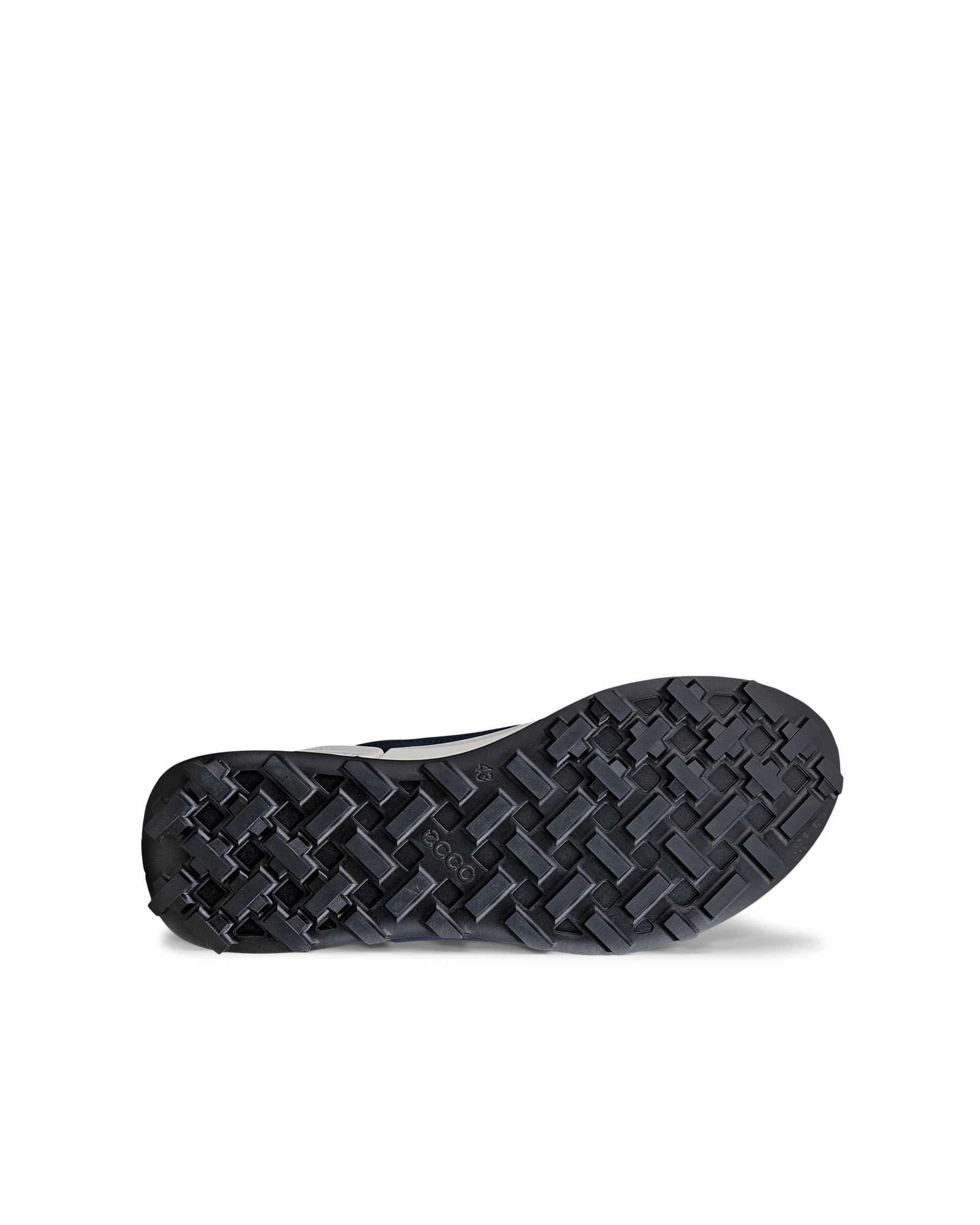 Męskie tekstylne buty trekingowe Gore-tex ECCO® BIOM 2.1 X MOUNTAIN - Niebieski - Sole