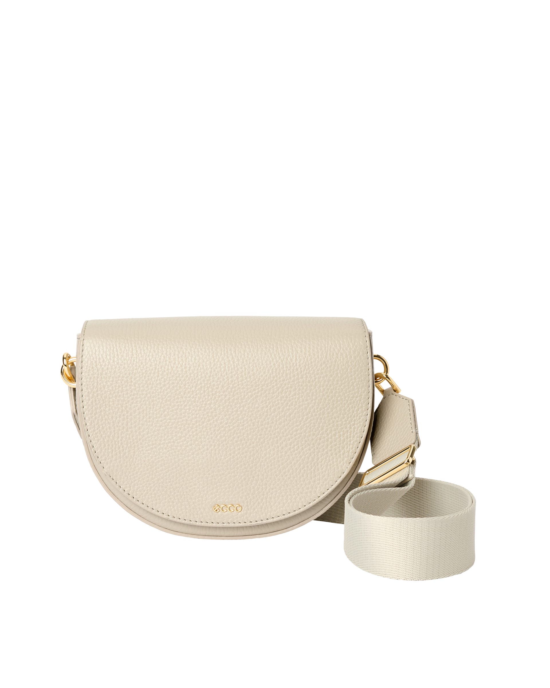 ECCO Classic Saddle Bag - Beige - Main