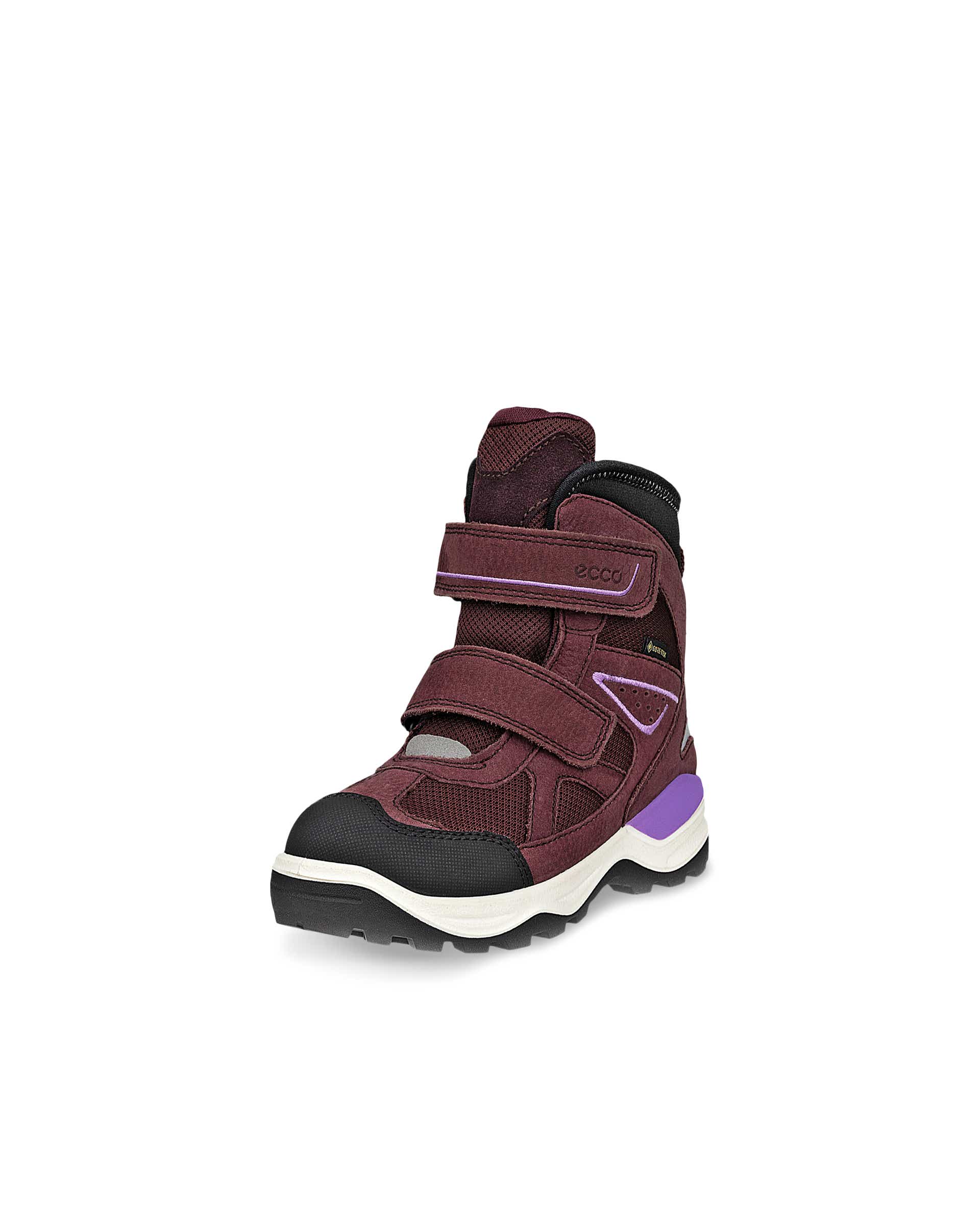 ECCO® Snow Mountain dječje zimske čizme od nubuka Gore-Tex - Purpurna - Main