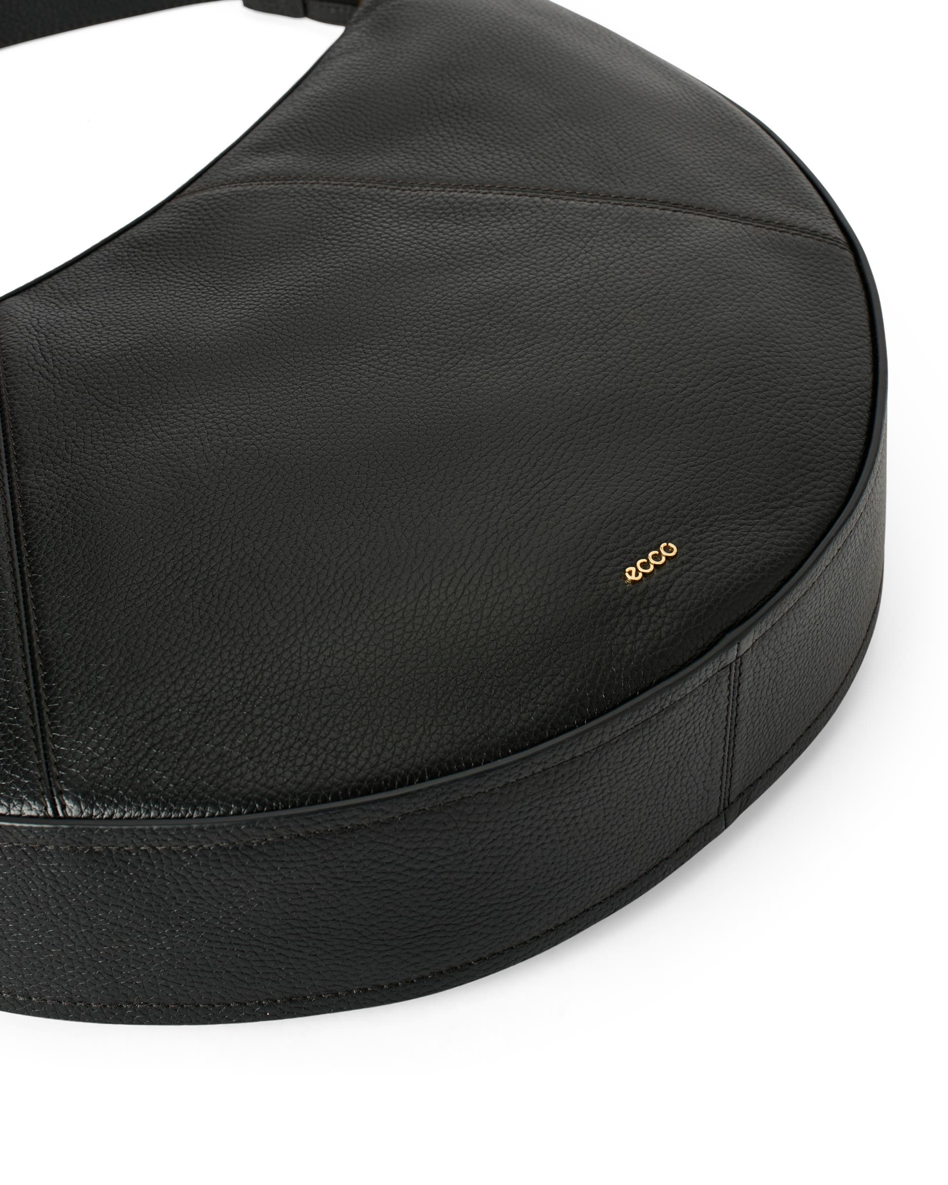 Skórzana torba hobo ECCO® Fortune Bag - Czarny - Detail-2