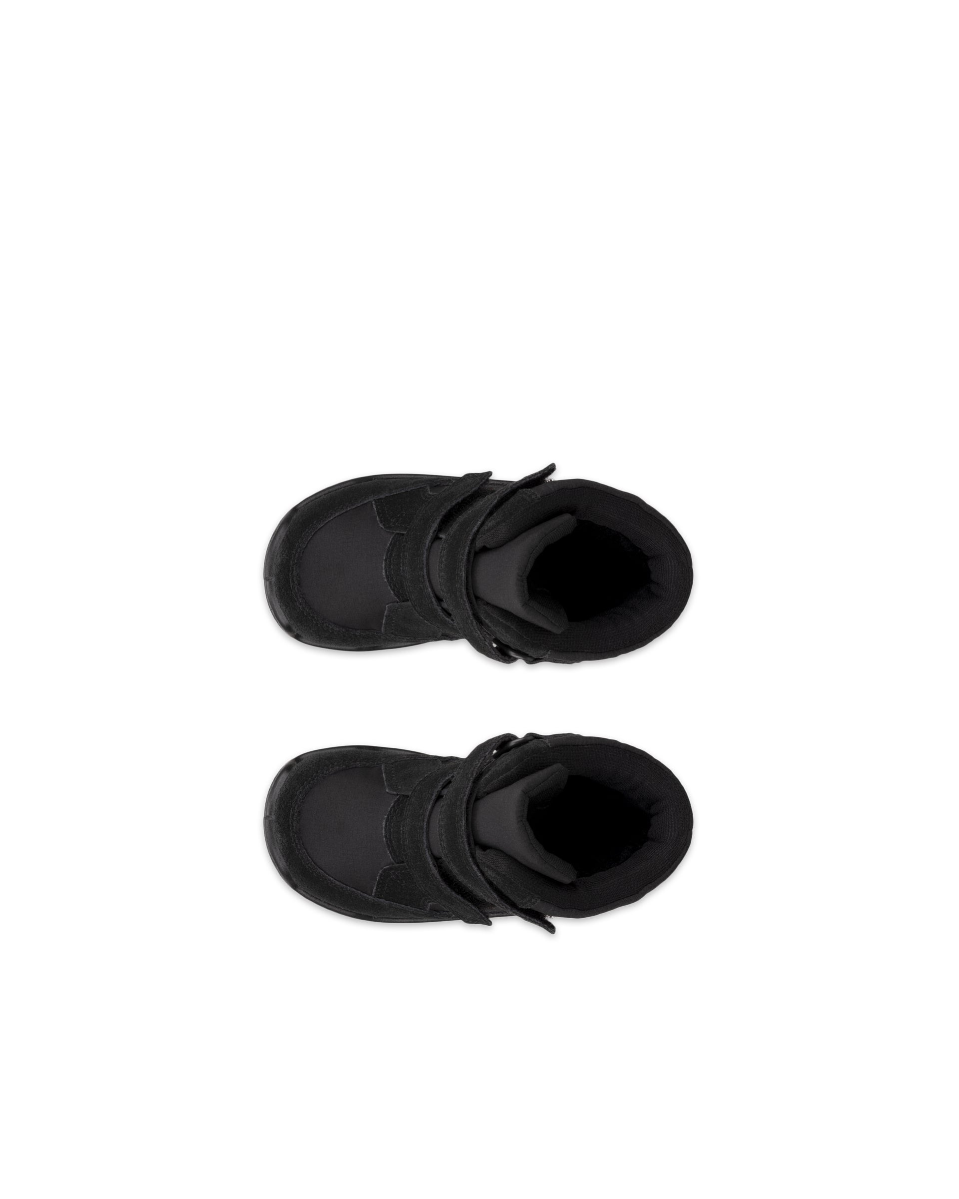 ECCO® Urban Mini Kinder Halbhoher Stiefel aus Veloursleder mit Gore-Tex - Schwarz - Top left pair