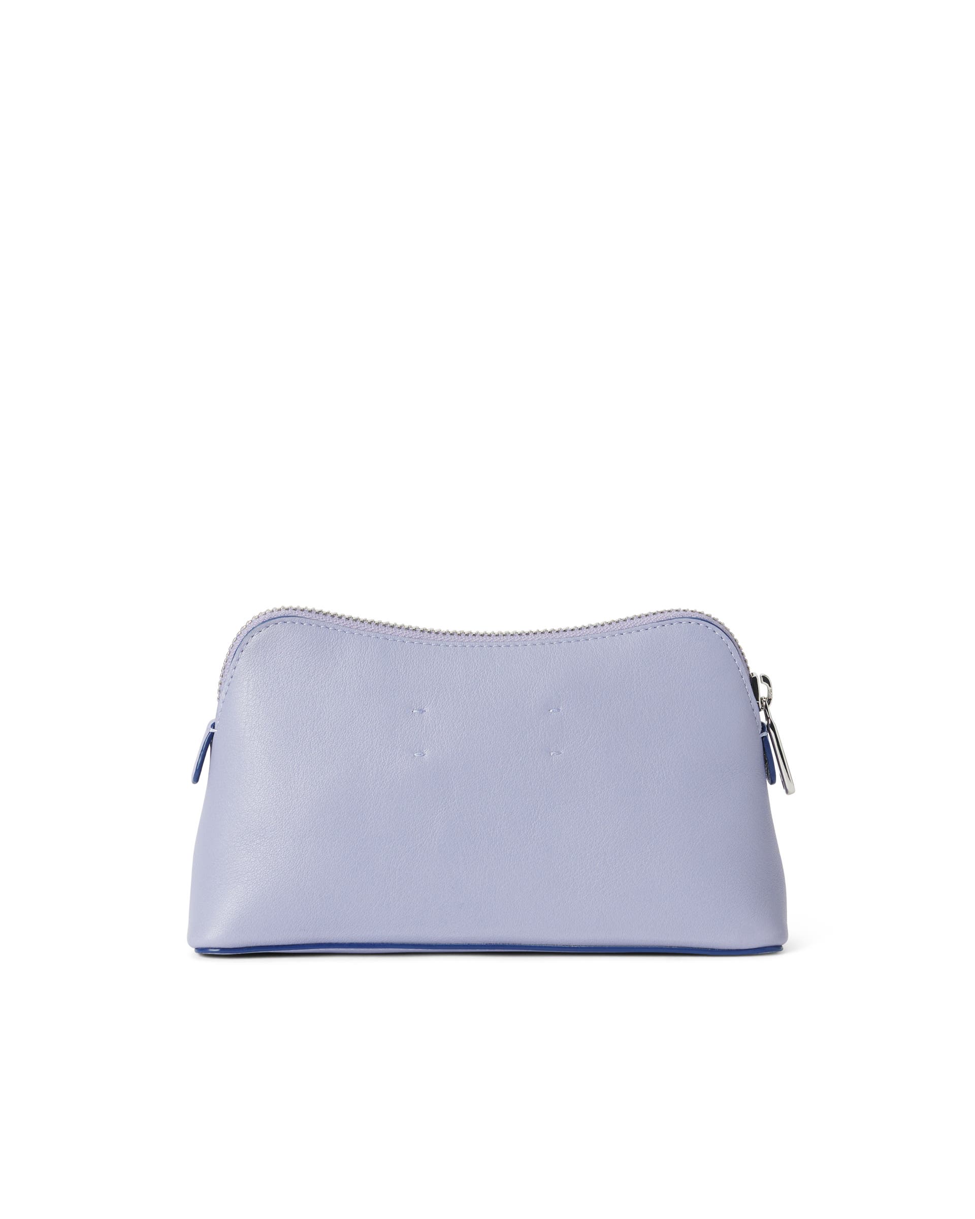 ECCO® Leather Cosmetic Pouch - Purple - Back