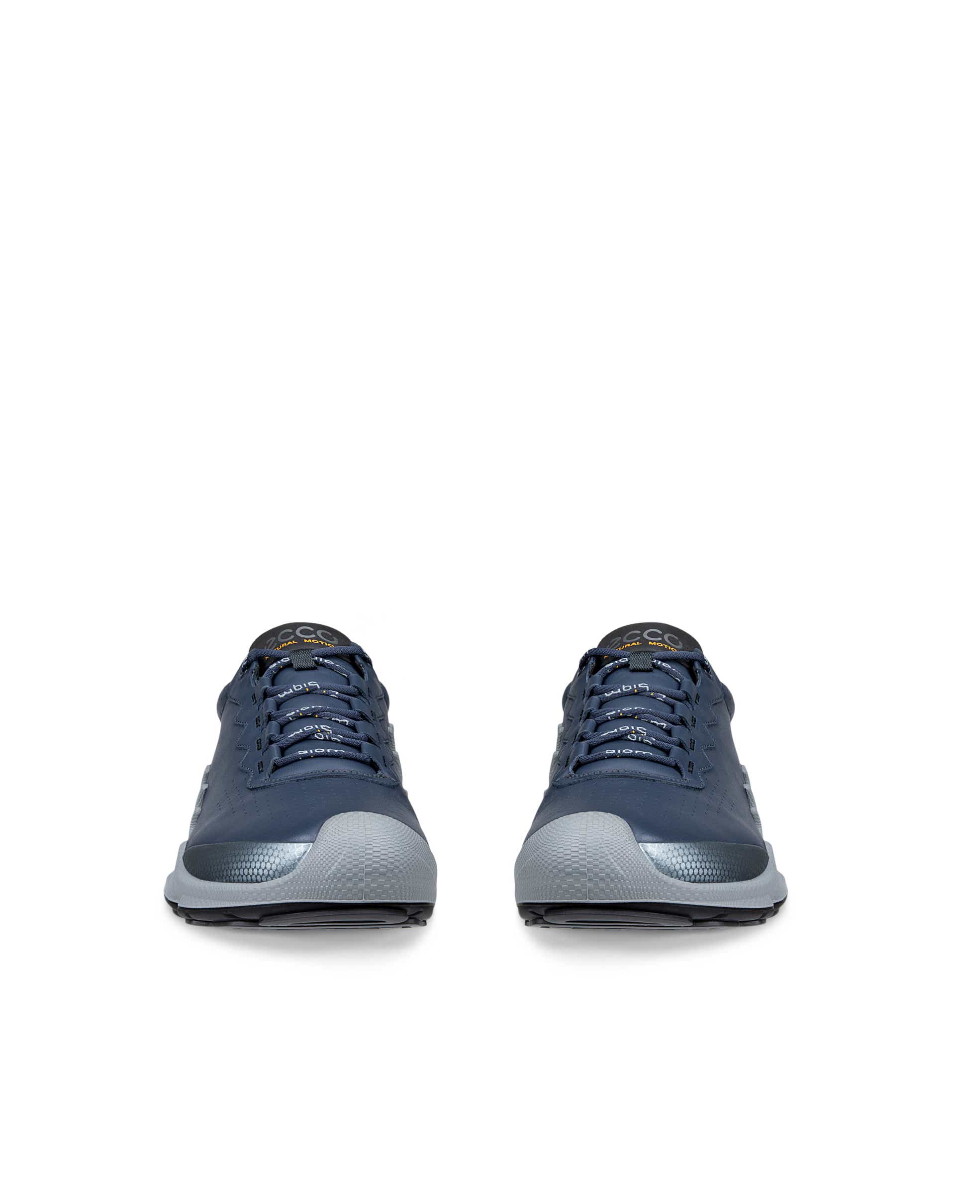 ECCO BIOM AEX MEN メンズ レザースニーカー - ブルー - Front pair