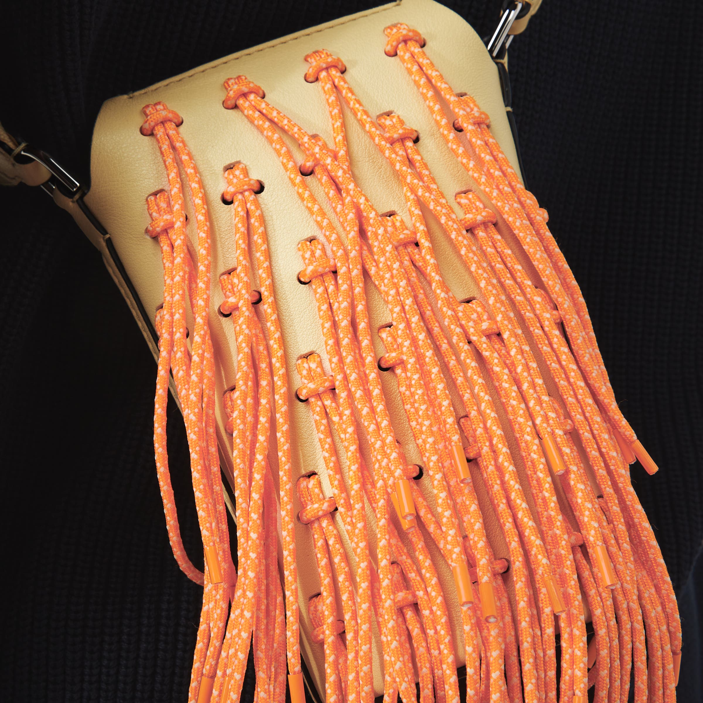 ECCO Pot Bag Laces - Yellow - Modelshot-1