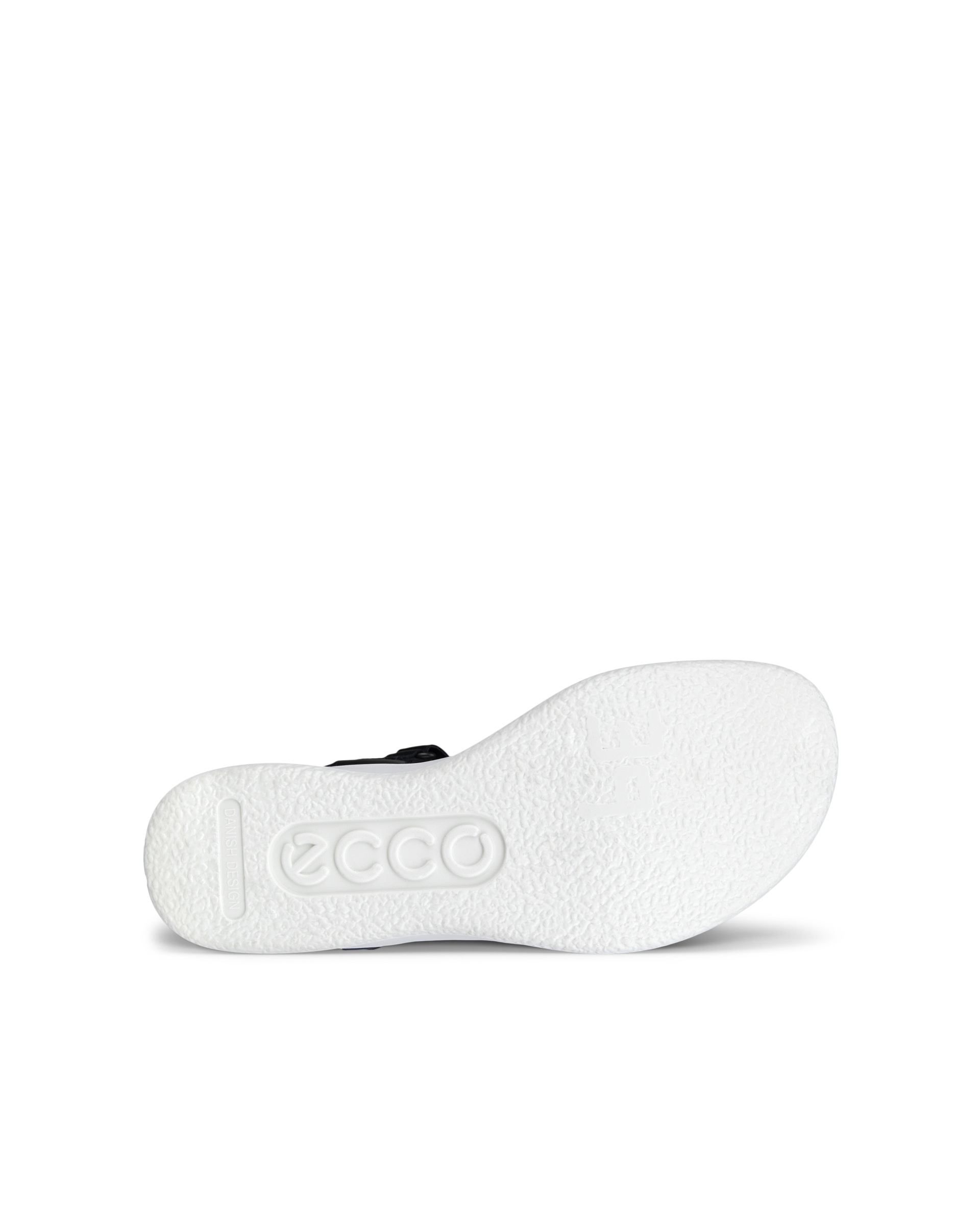 ECCO® Flowt sandale compensée liège et cuir pour femme - Noir - Sole