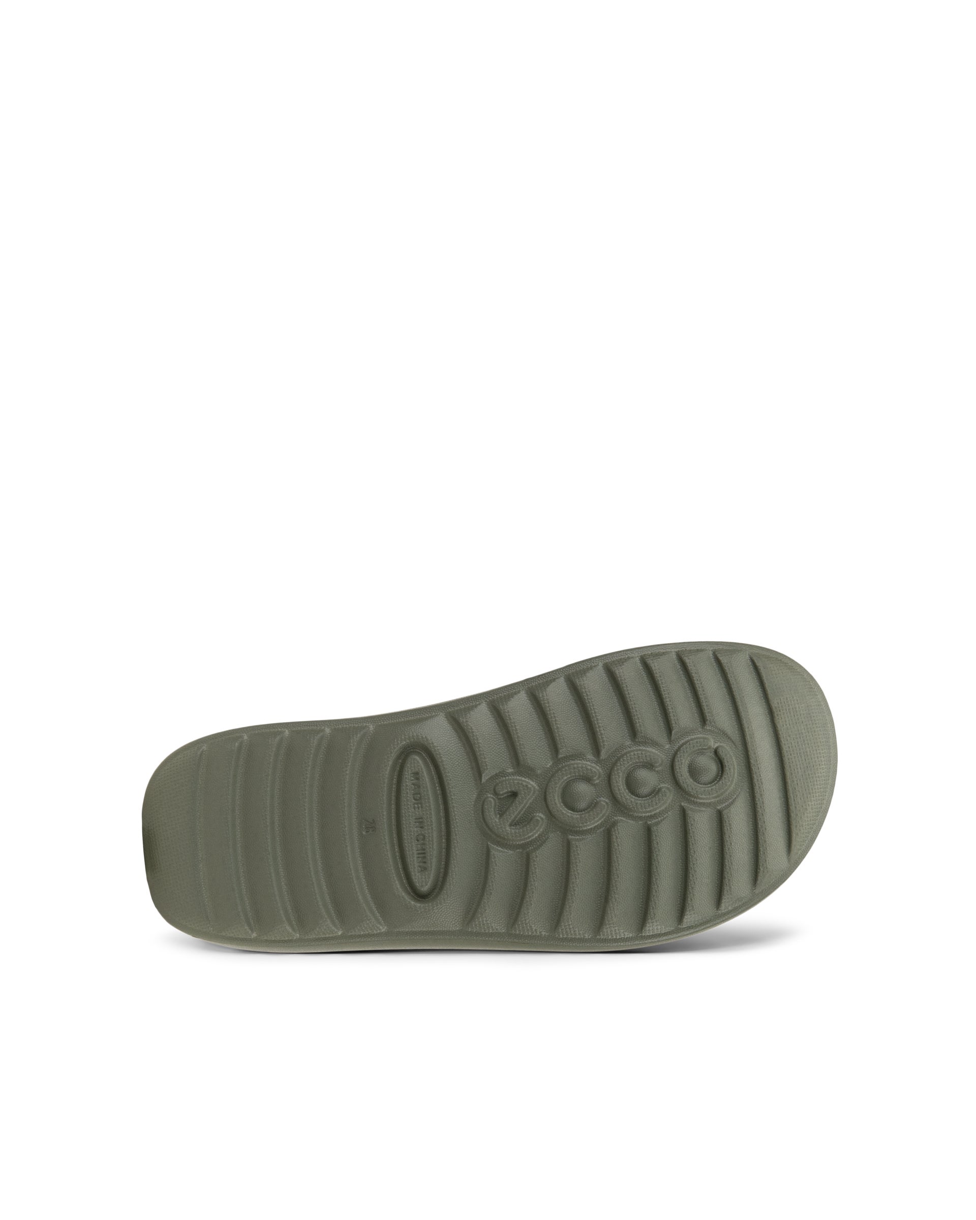 Detské papuče ECCO® Cozmo Slide - Zelená - Sole