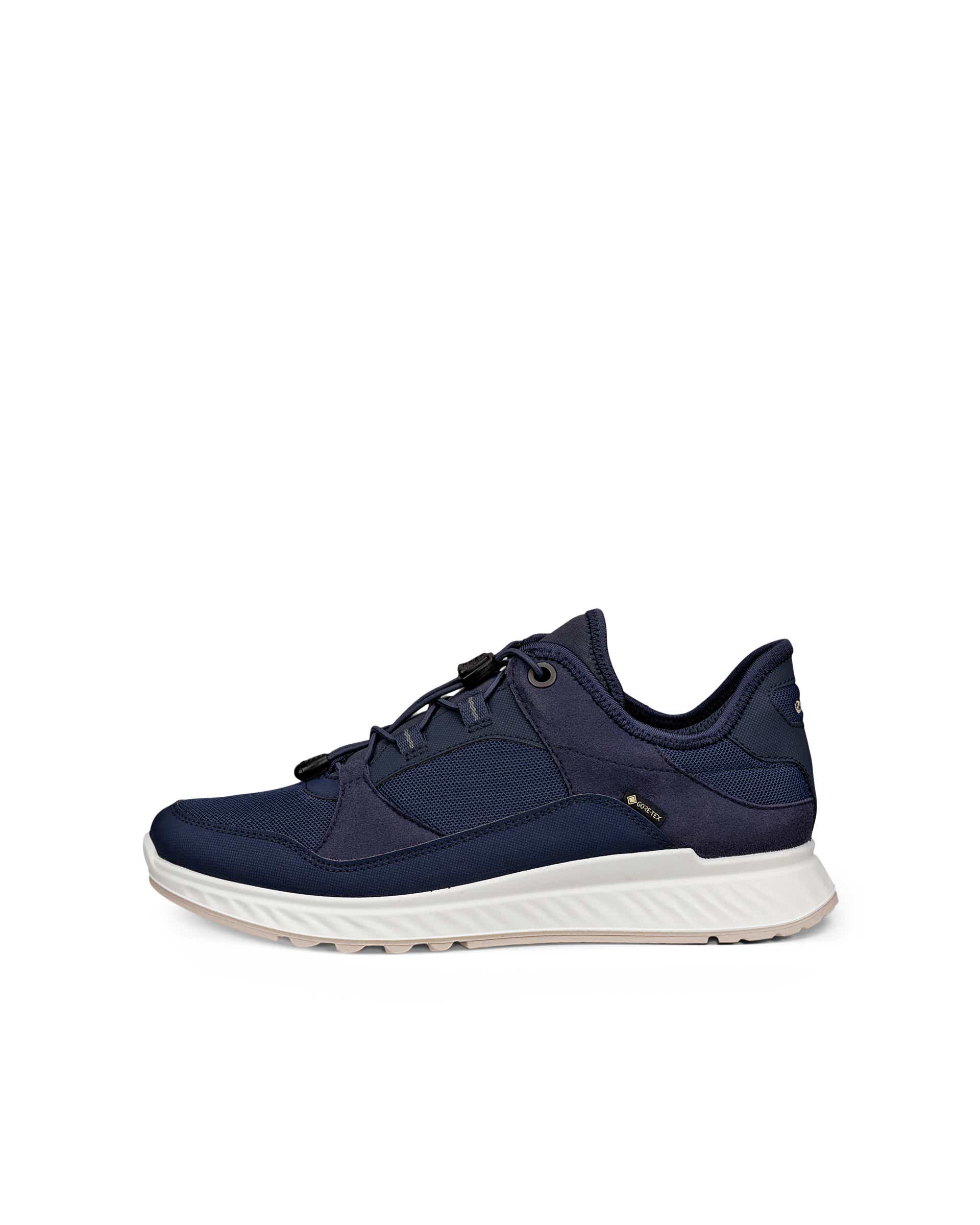 ECCO® Exostride Dames Gore-Tex sneaker - Blauw - Outside