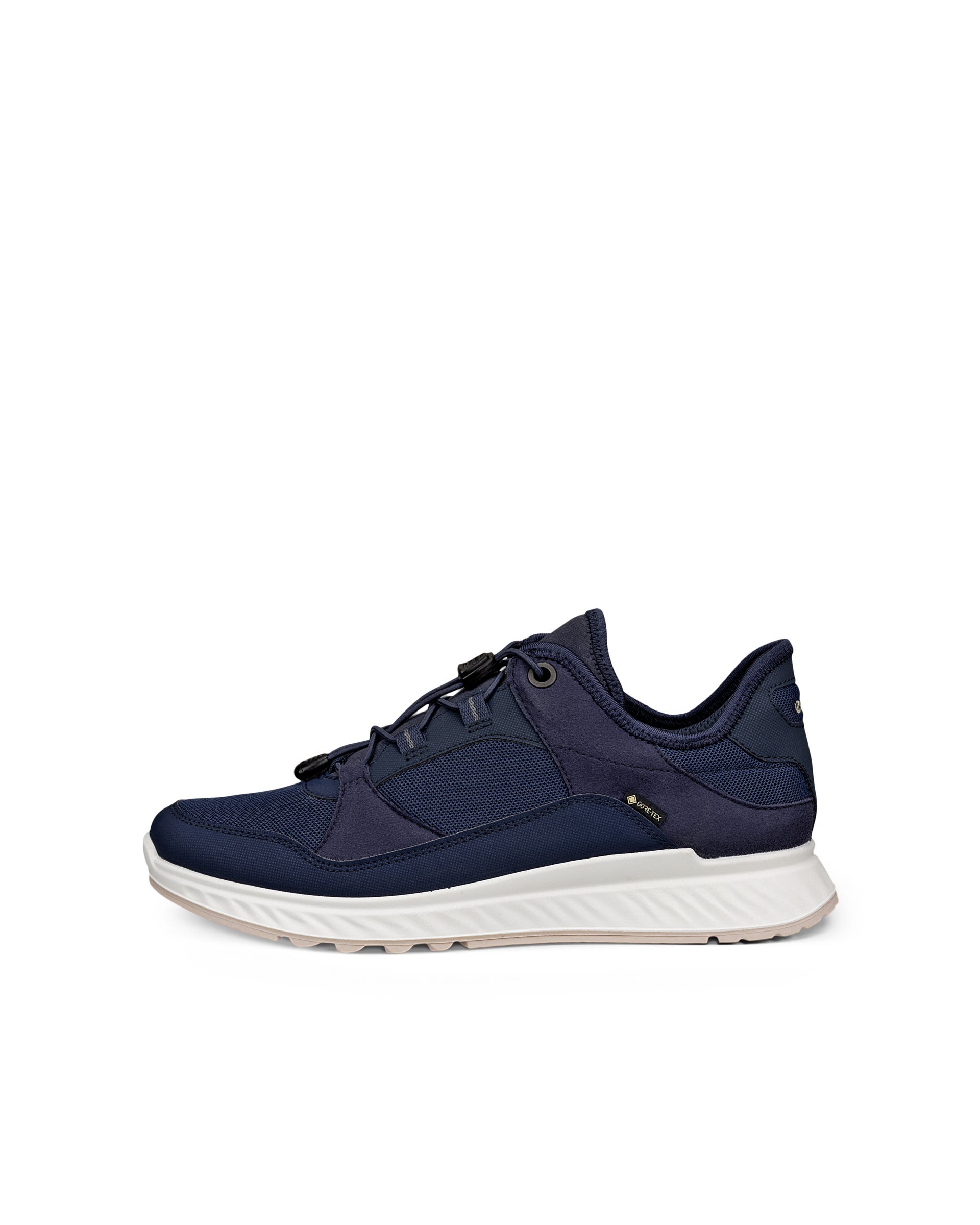 Women's ECCO® Exostride Gore-Tex Outdoor Trainer - Blue - Outside