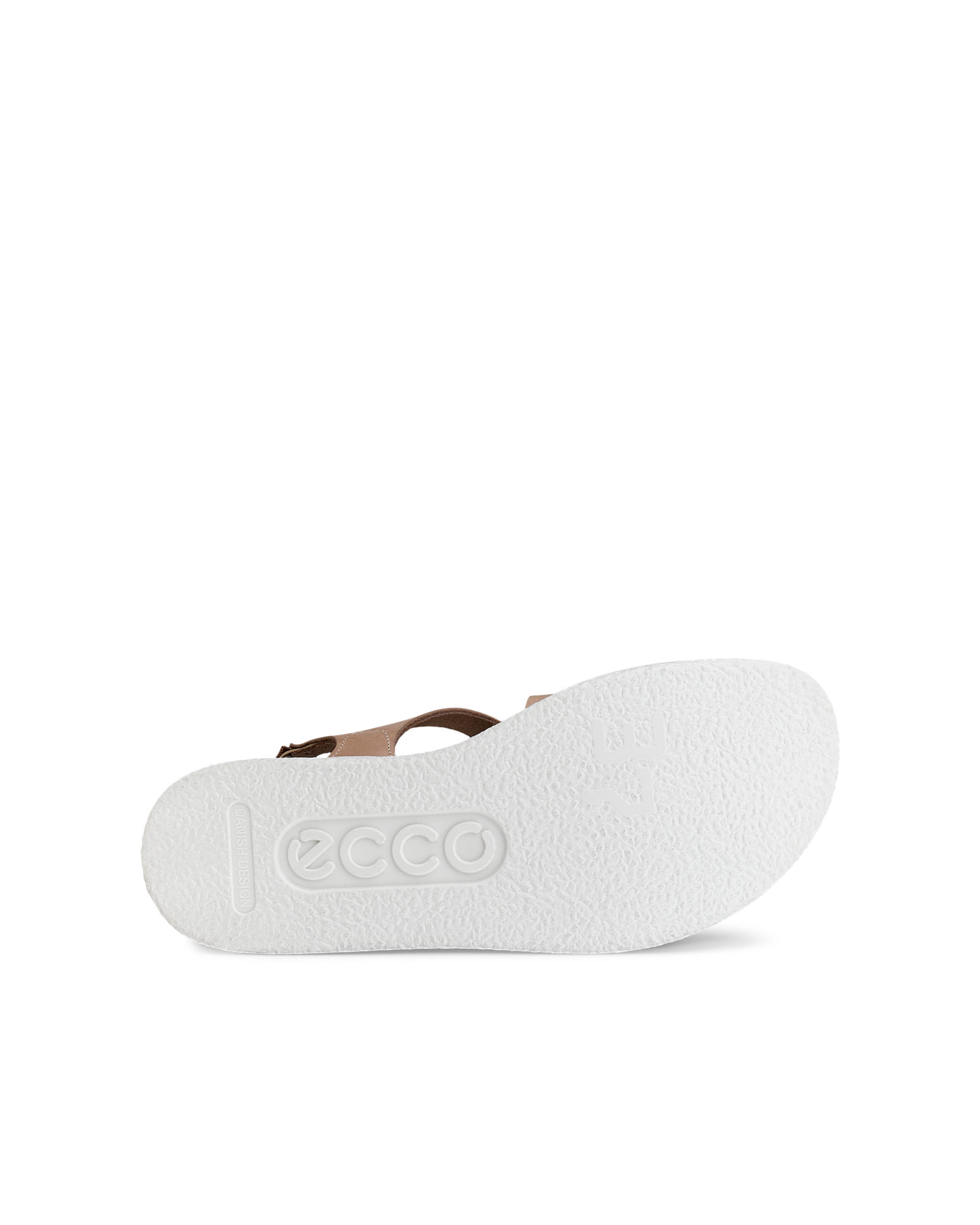 Sandale en cuir Flowt ECCO® pour femmes - Beige - Outside