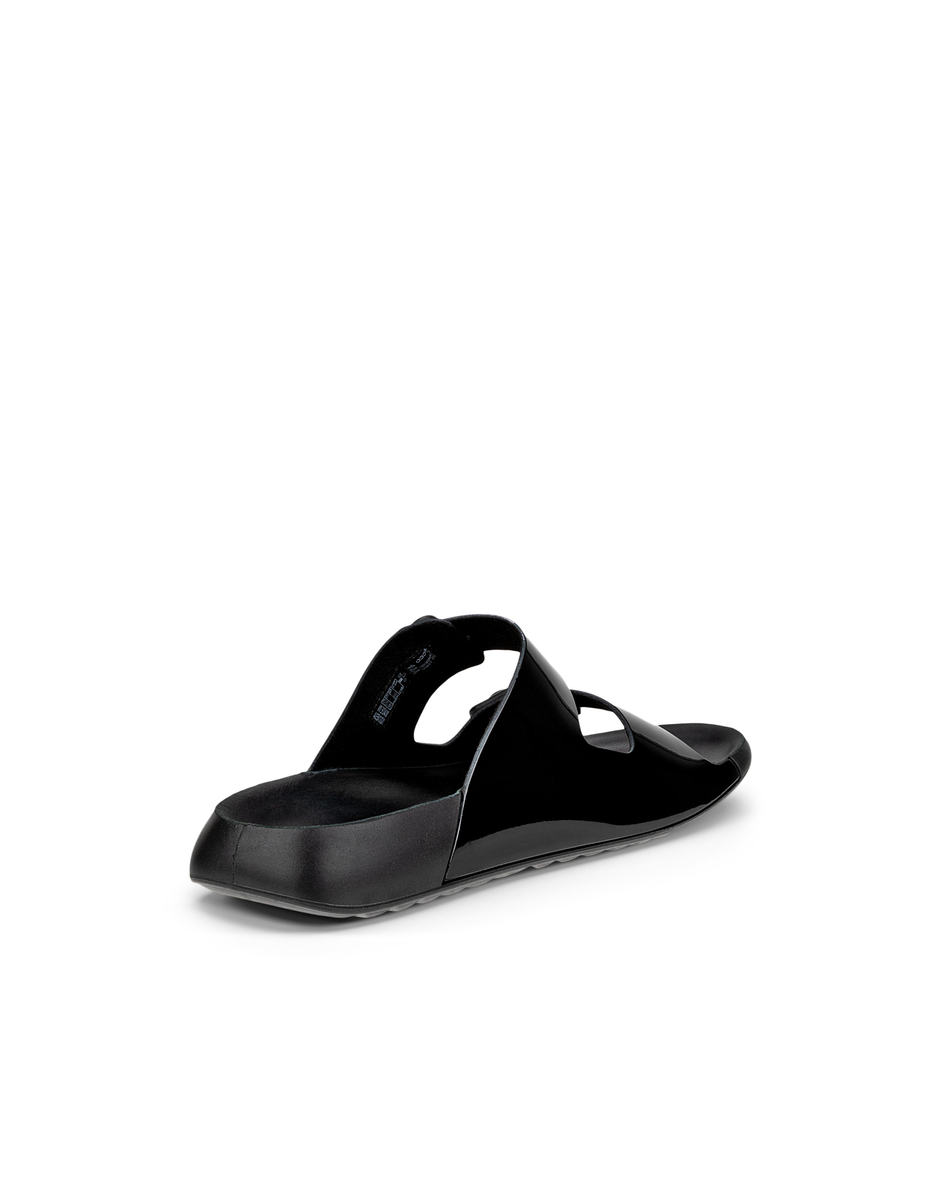 Dámské kožené páskové sandály ECCO® Cozmo - Černá - Back