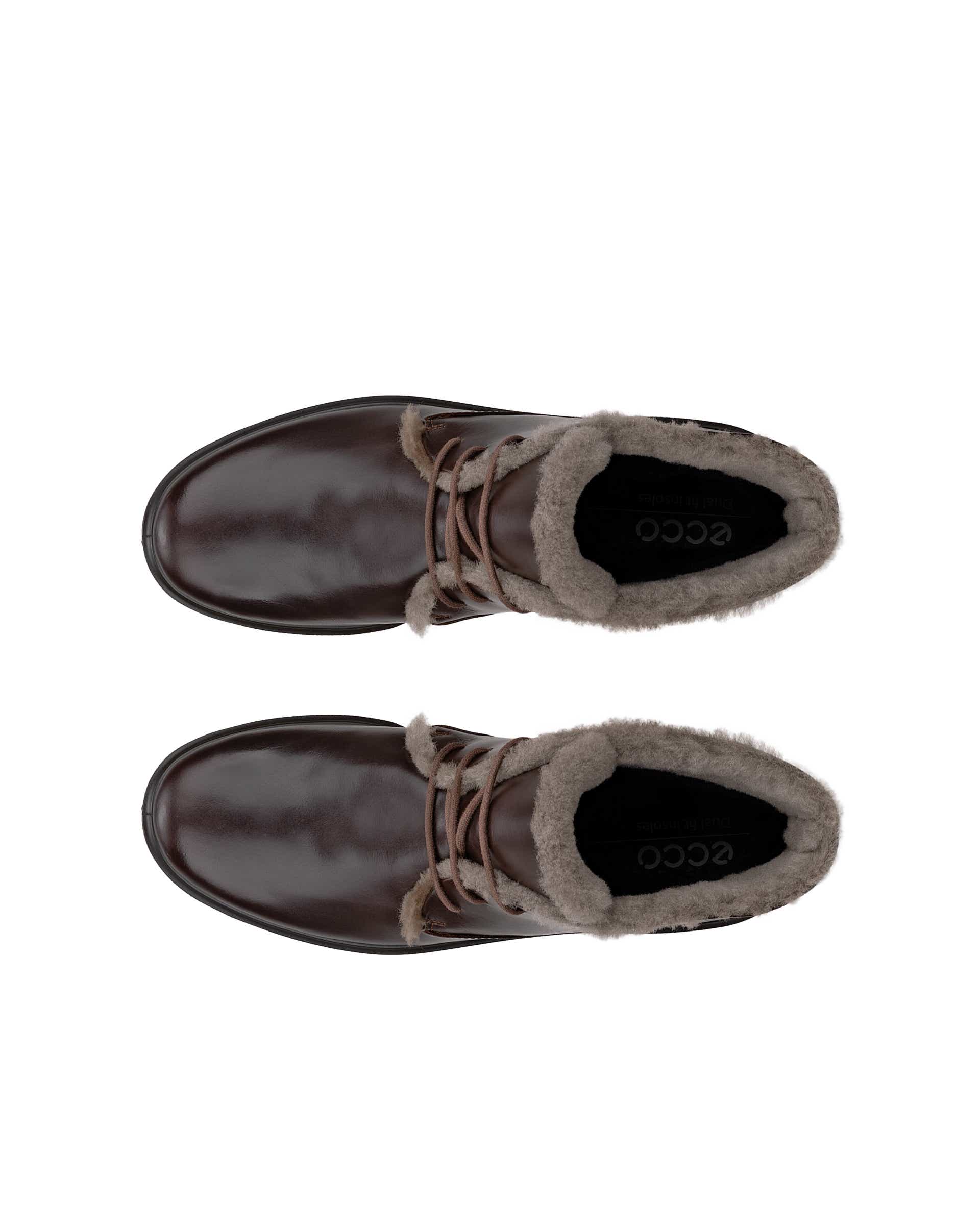 Botas chukka couro mulher ECCO® METROPOLE AMSTERDAM - Castanho - Top left pair