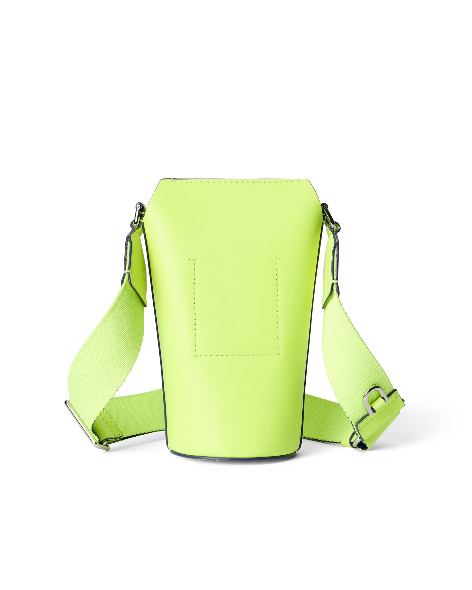 ECCO Pot Smooth レザークロスボディバッグ - イエロー - Back